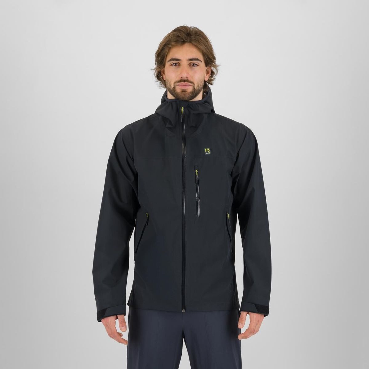 Karpos Softshelljacke Pluvia Jacket Vollständig wasserdichte und winddichte Herrenjacke, ideal für