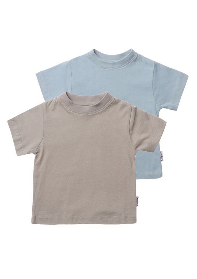 Baumwolle aus T-Shirt mit 2er-Pack weichem Komfort, Liliput hochwertiger Basic-Shirt
