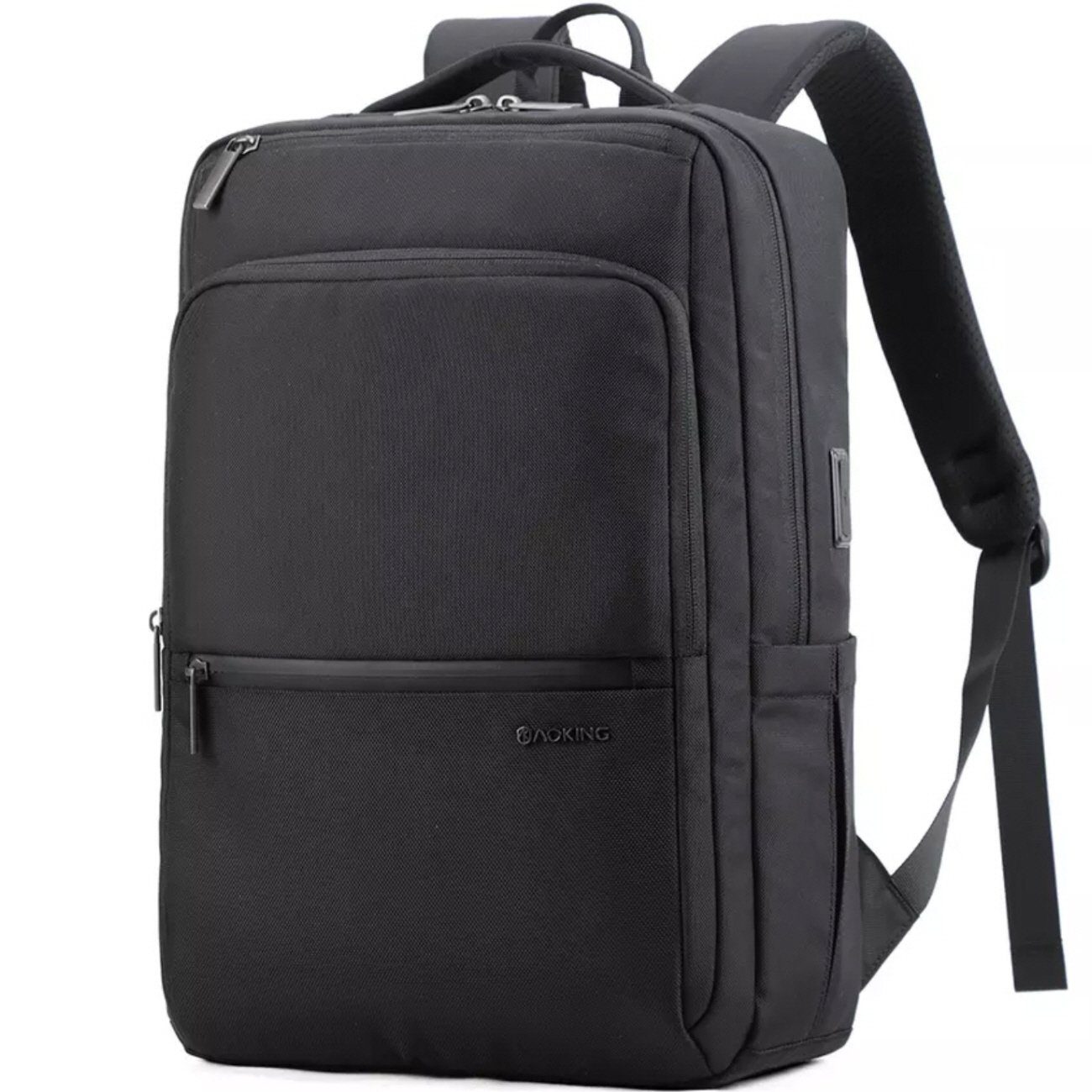 SHG Freizeitrucksack Schulrucksack Sportrucksack Laptoprucksack (schwarz),  Cityrucksack Backpack Notebook_Rucksack 15,6\