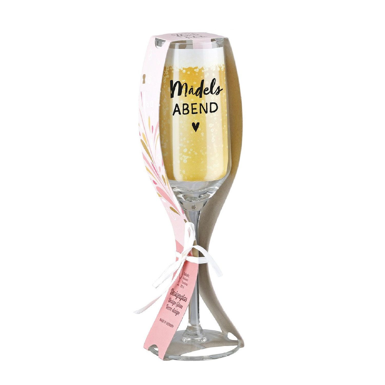 Sektglas 'Mädelsabend' 220 ml
