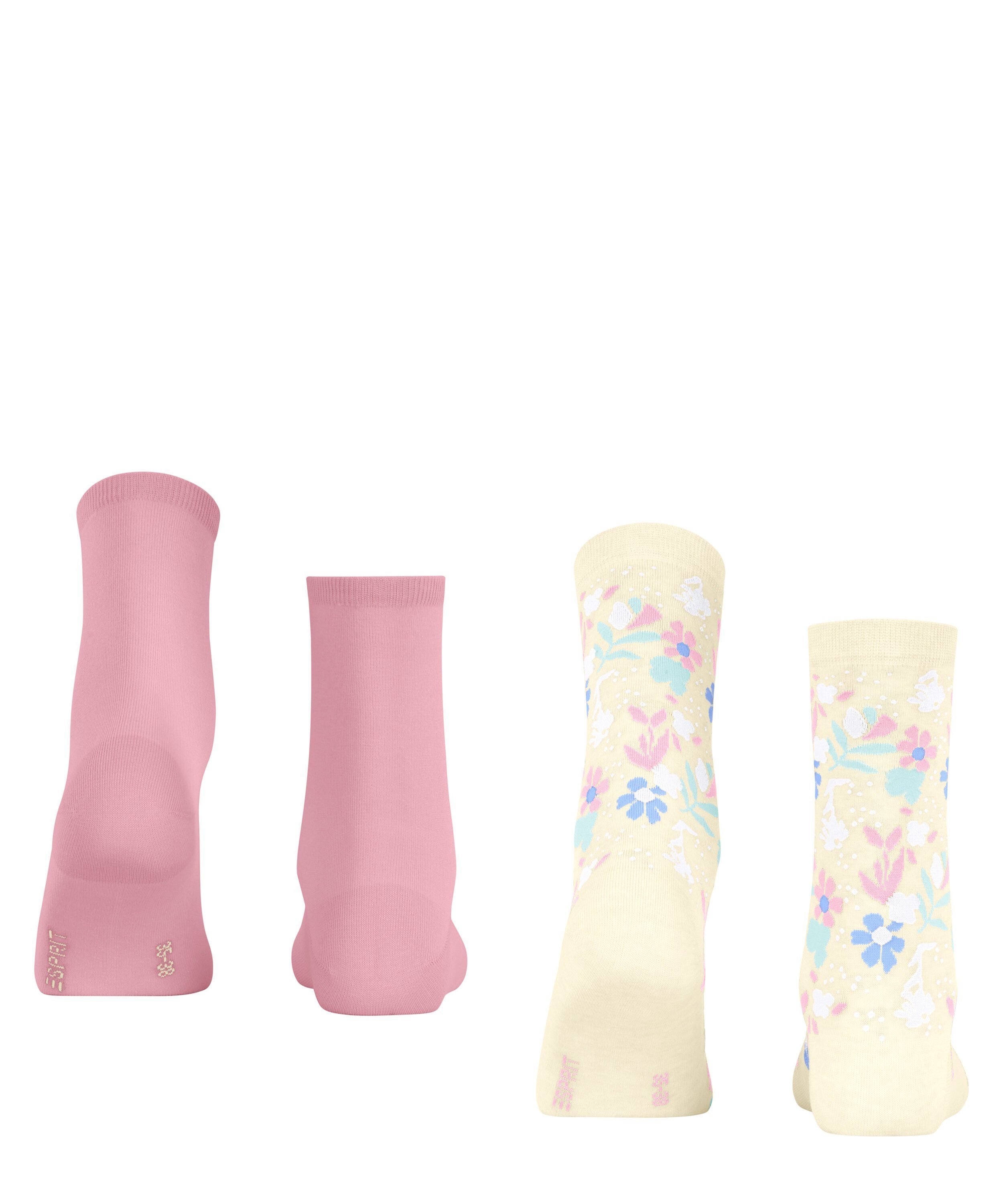Summer Fresh 2-Pack Flower Socken Esprit (2-Paar) (0020) sortiment