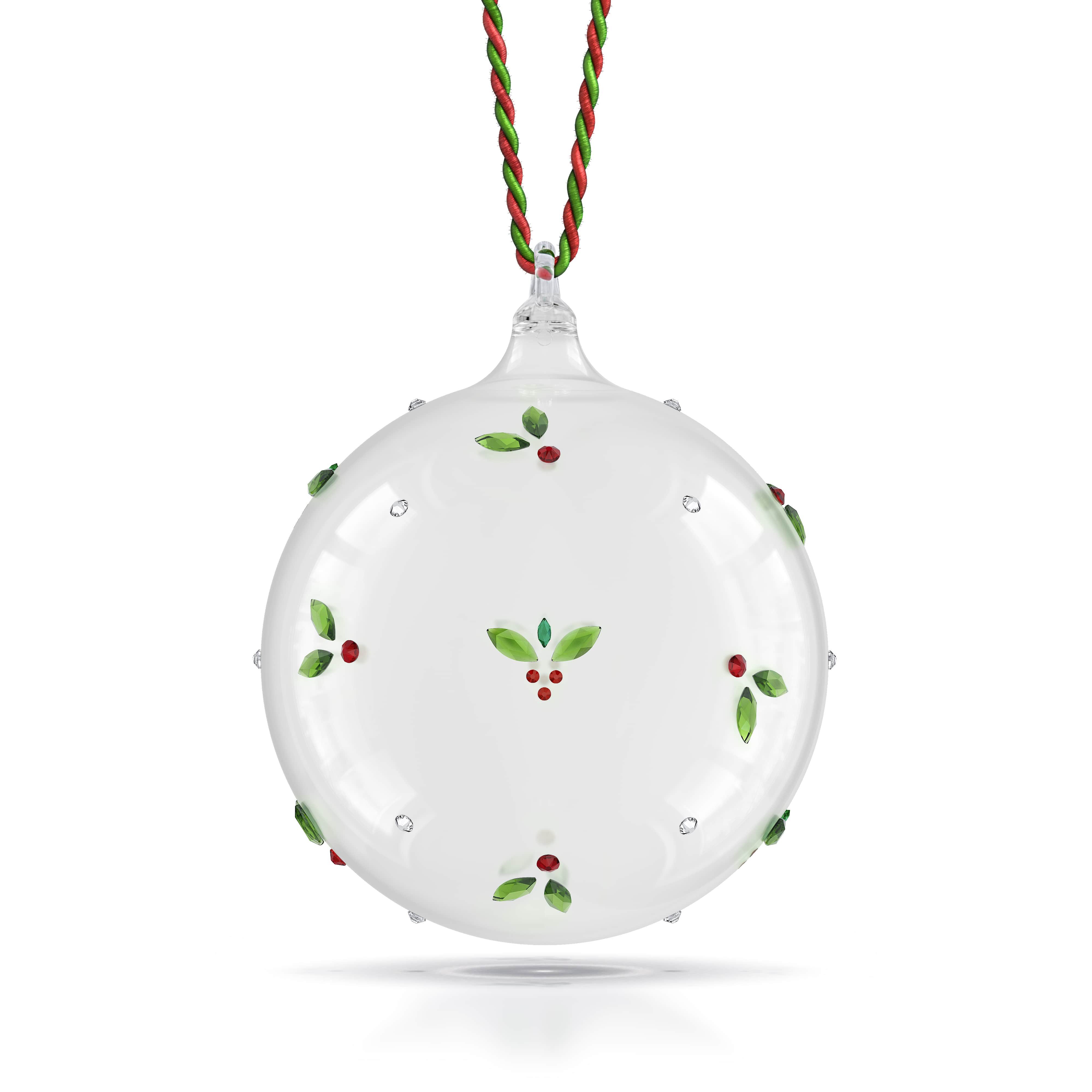 Swarovski Dekohänger Kristallfigur Sammelfigur Holiday Cheers Misteln Weihnachtskugel (1 St), Swarovski® Kristall