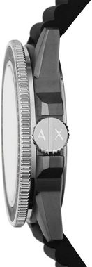 ARMANI EXCHANGE Quarzuhr AX7136SET, (Set, 3-tlg., mit 2 Wechsellünetten), Armbanduhr, Herrenuhr, ideal auch als Geschenk, analog