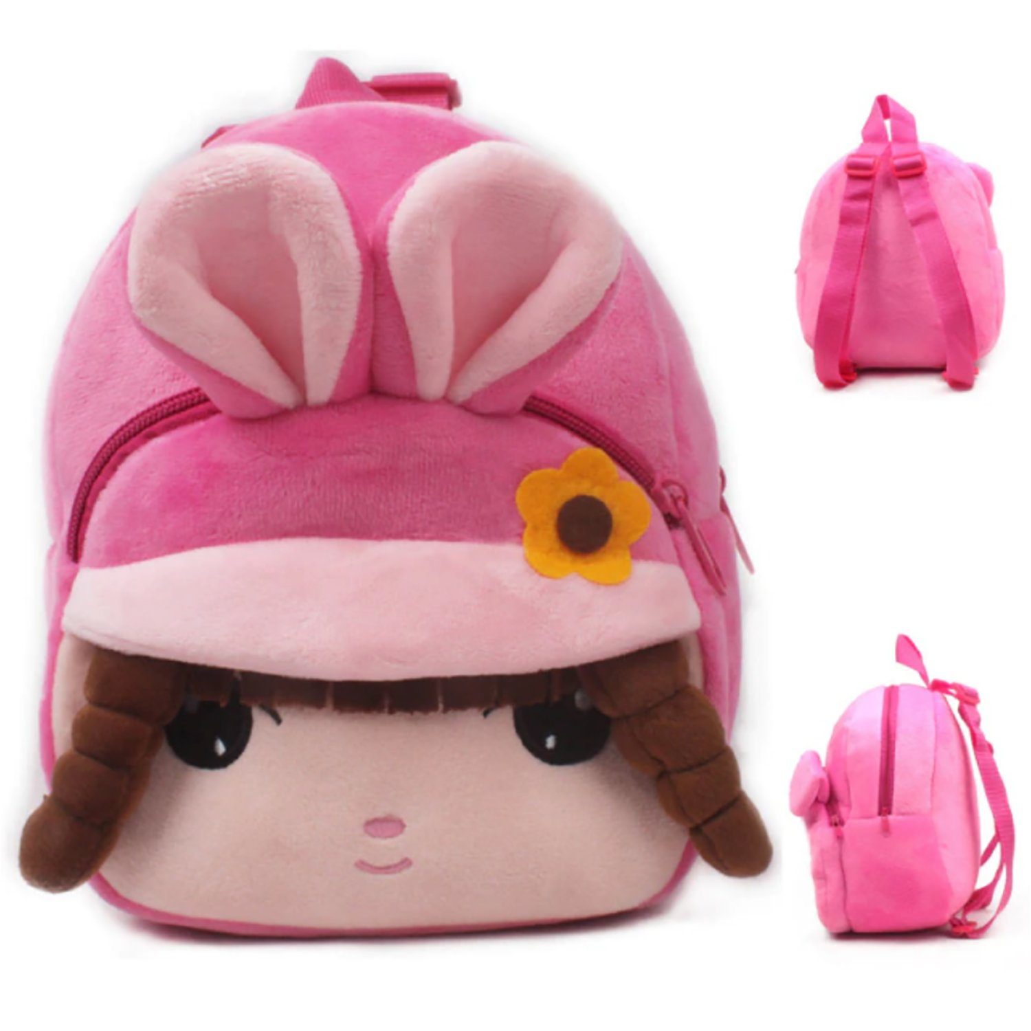TPFLiving Kinderrucksack RU01-13 mit gepolsterten Schulterriemen (3D Cartoon Kinder Rucksack Mädchen & Jungen für Kita und Kindergarten), Kleinkinder Kindergarten Rucksack in 26 Motiven zur Auswahl