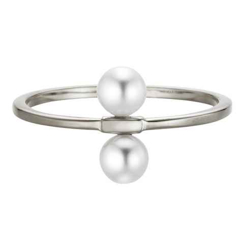 CAÏ Fingerring 925/- Sterling Silber Perlen