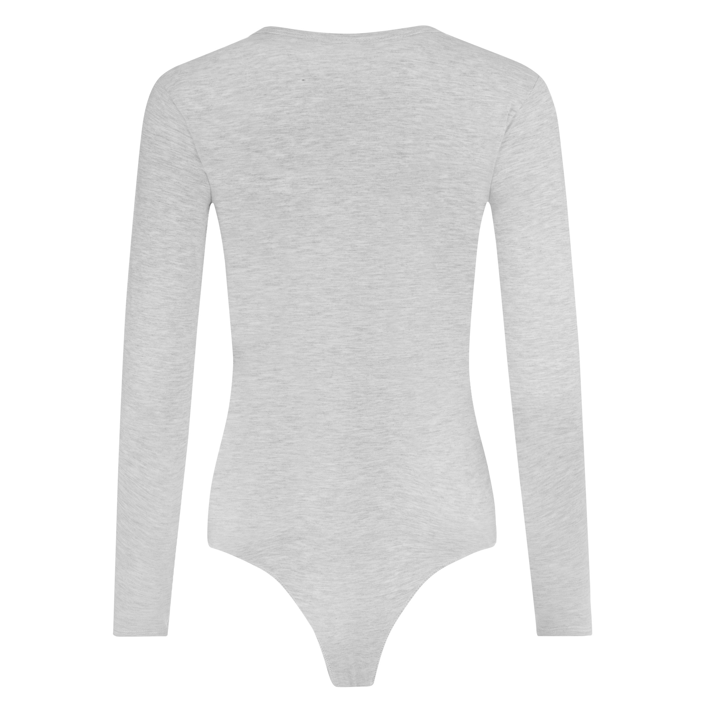 Evoni Body Langarmbody Thermobody Rundhals
