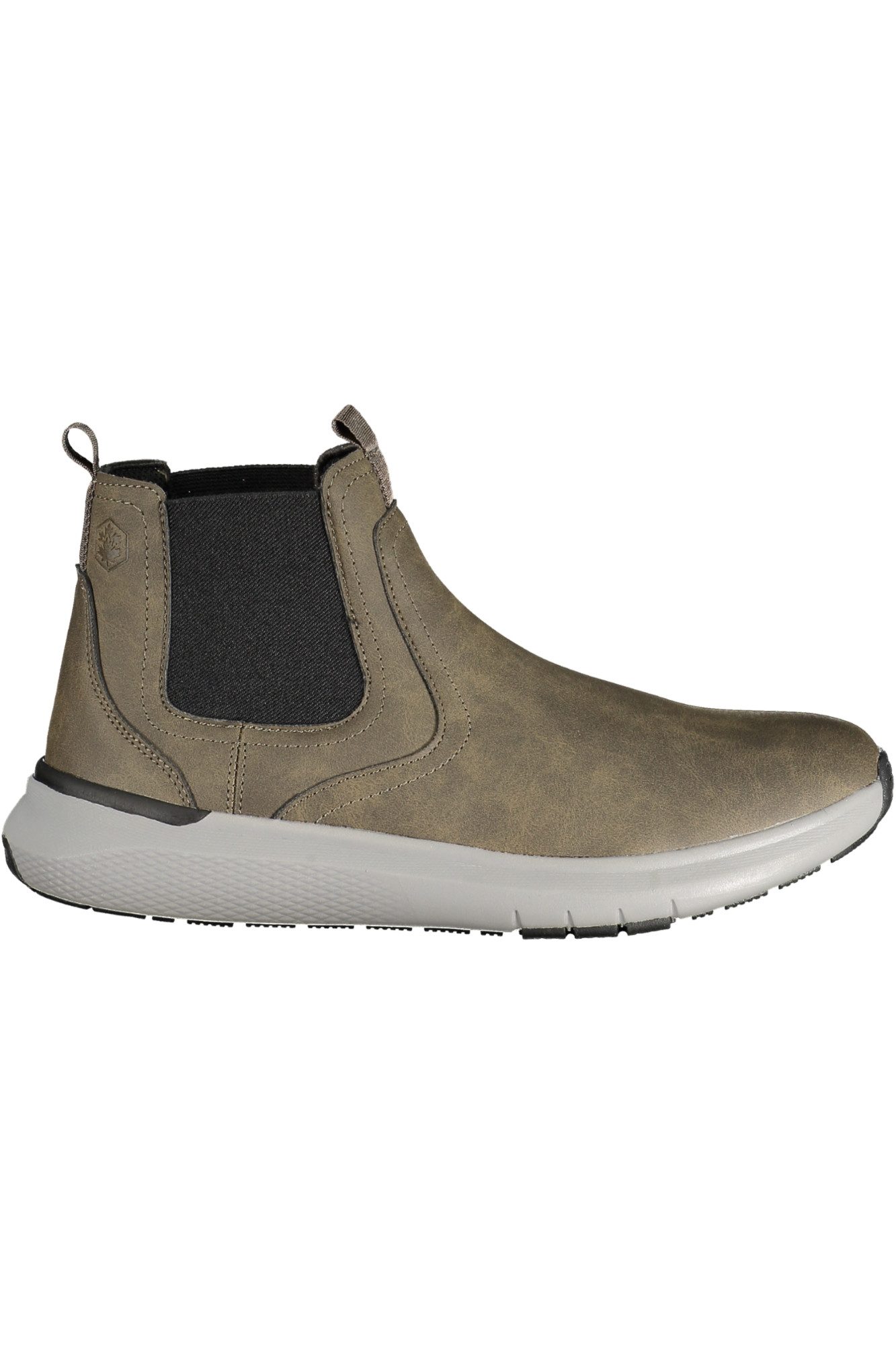 LUMBERJACK Stiefelette Herren-Stiefelette grün mit Elastikeinsätzen &
