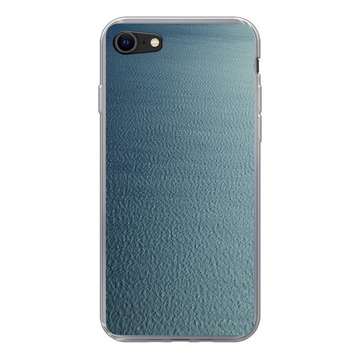 MuchoWow Handyhülle Meer - Blau - Wellen Handyhülle Apple iPhone SE (2020) Smartphone-Bumper Print Handy