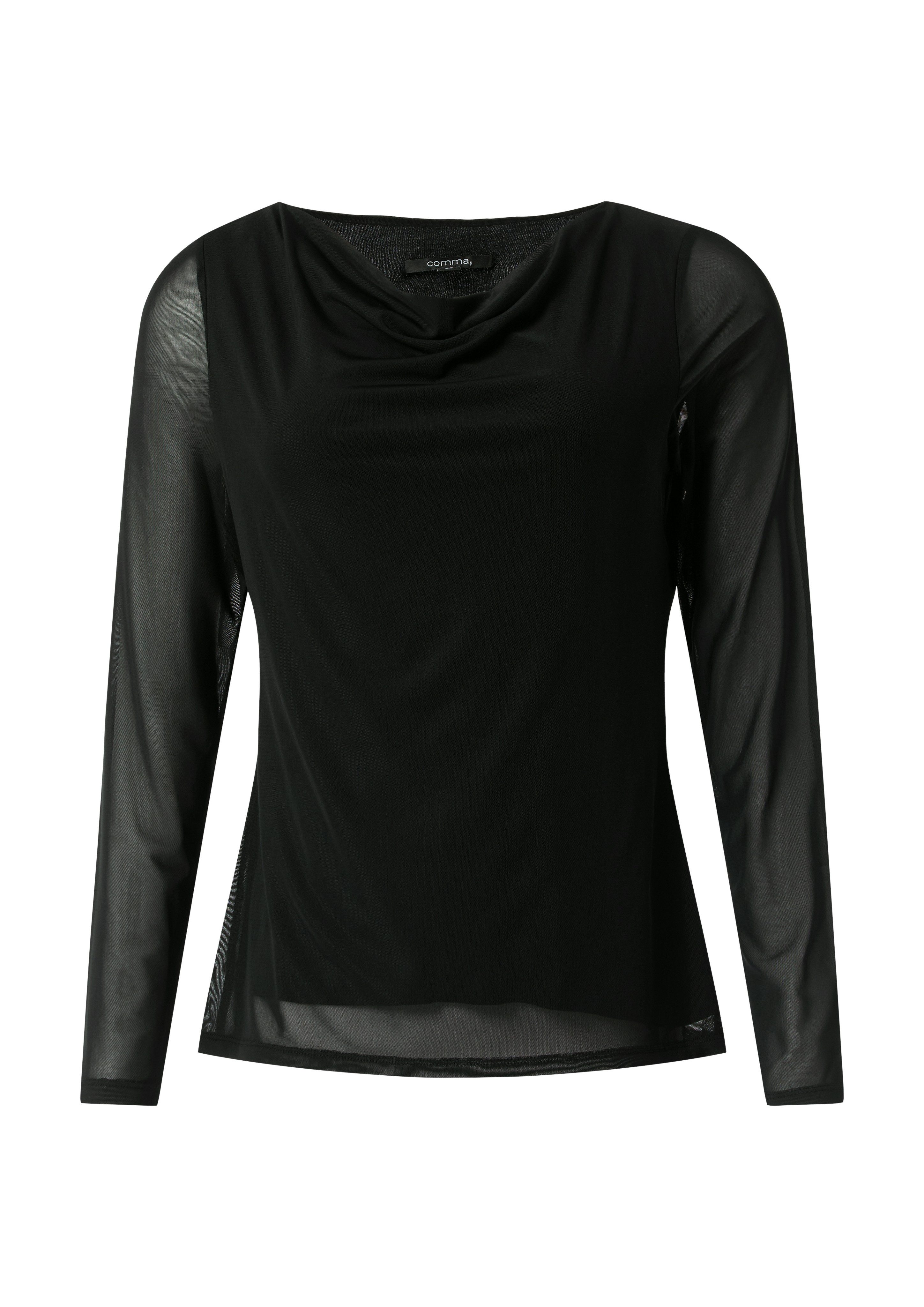Comma Langarmshirt günstig online kaufen