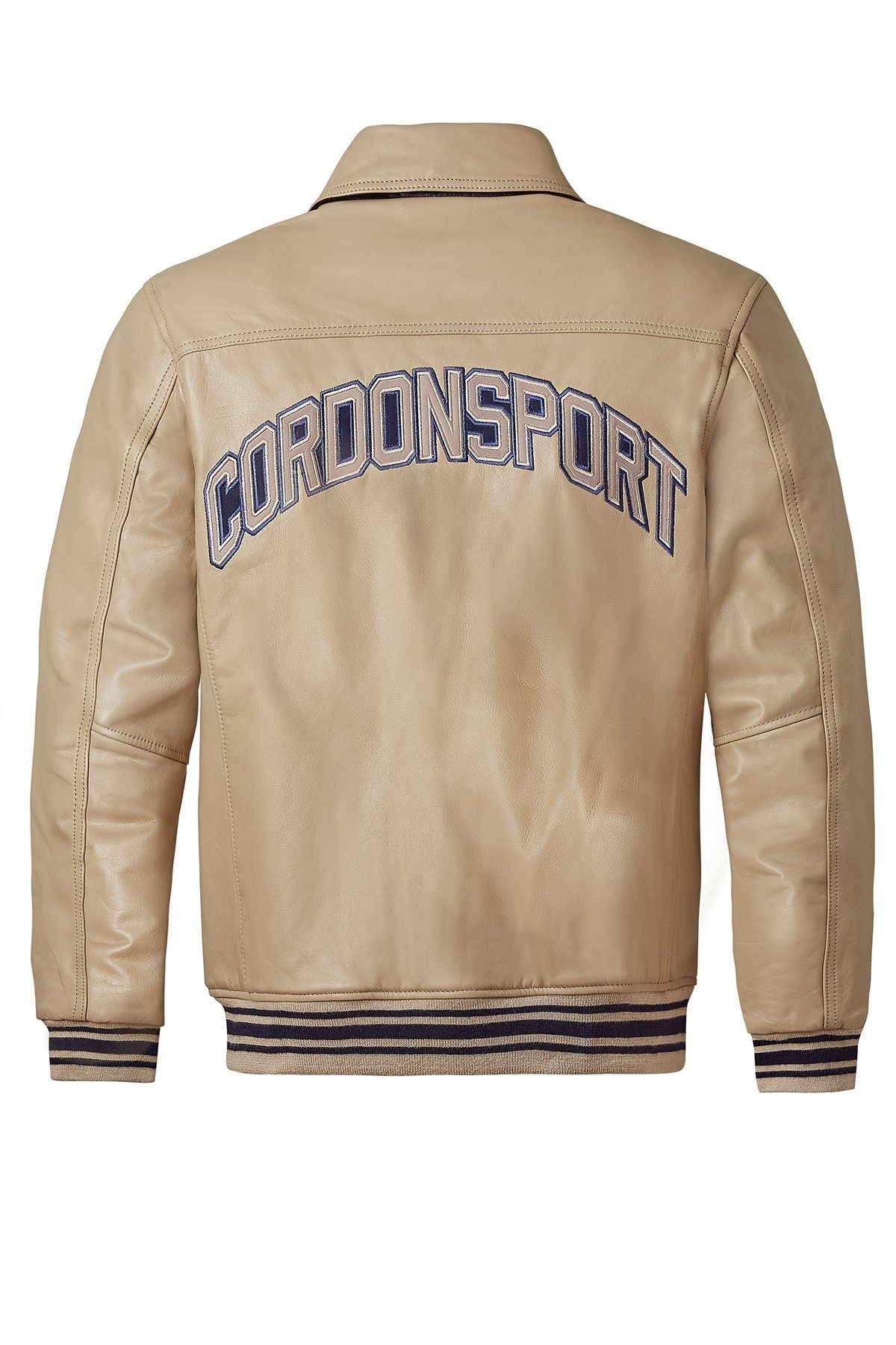 Cordon Sport Lederjacke sand 43 030 Sport Victoria