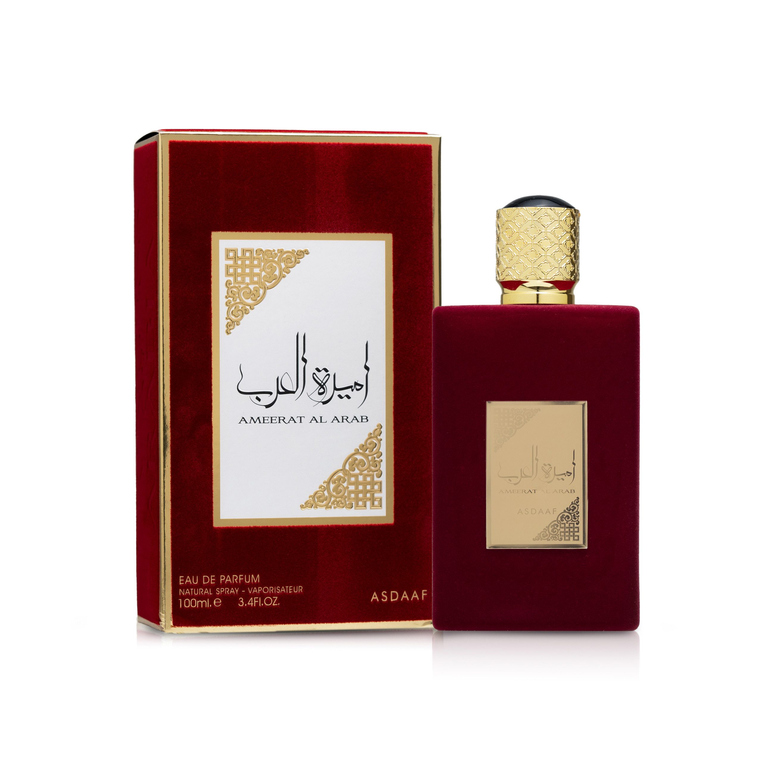 Eau de Parfum Ameerat al Arab, ASDAAF, Arabische Damenduft, 100ml & 50 ml