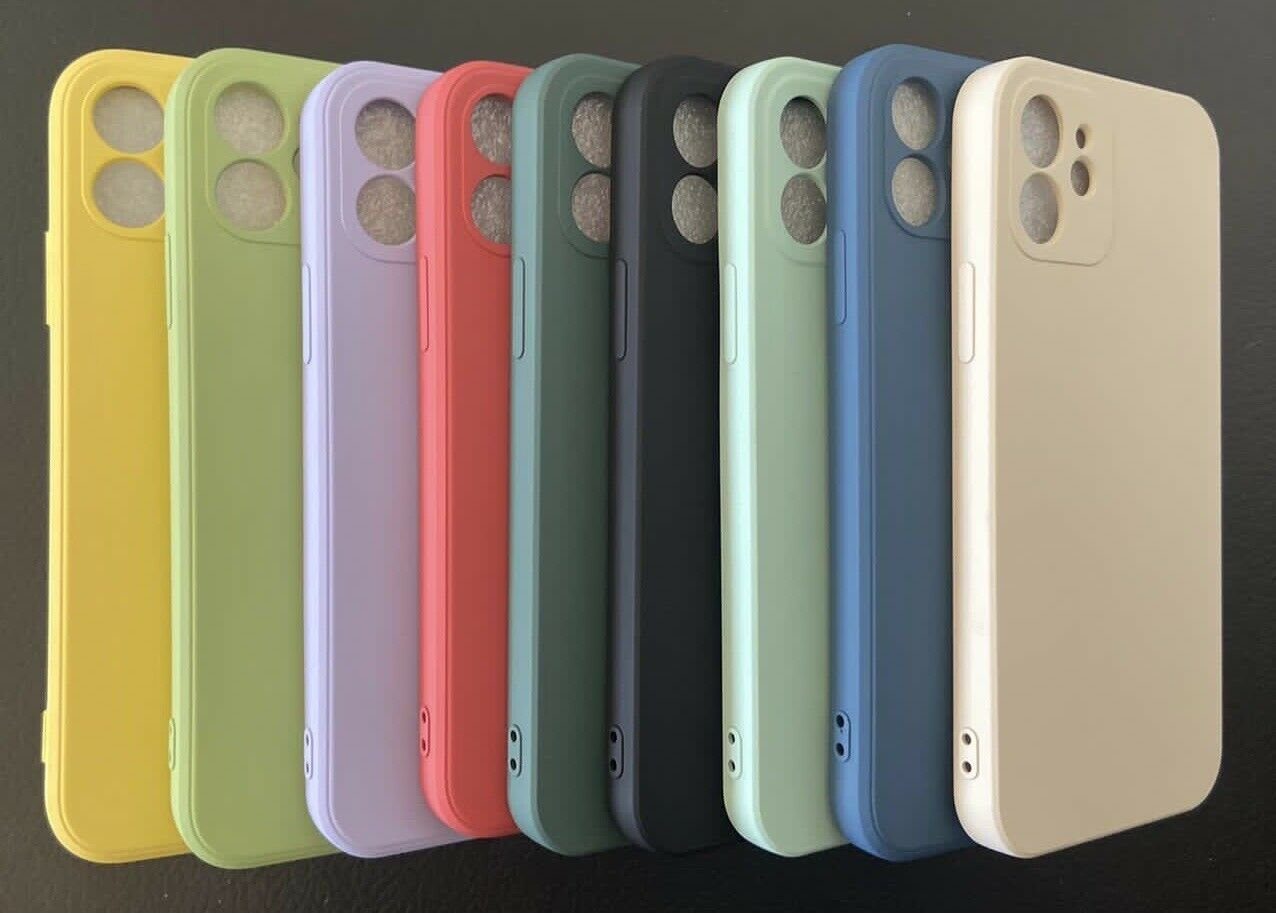cwonlineshop Handyhülle Silicone Case für Apple iPhone 11 11 Pro Max 12,12  Mini, 12 Pro, für Apple iPhone 11 11 Pro max, iPhone 12 12 mini Pro max