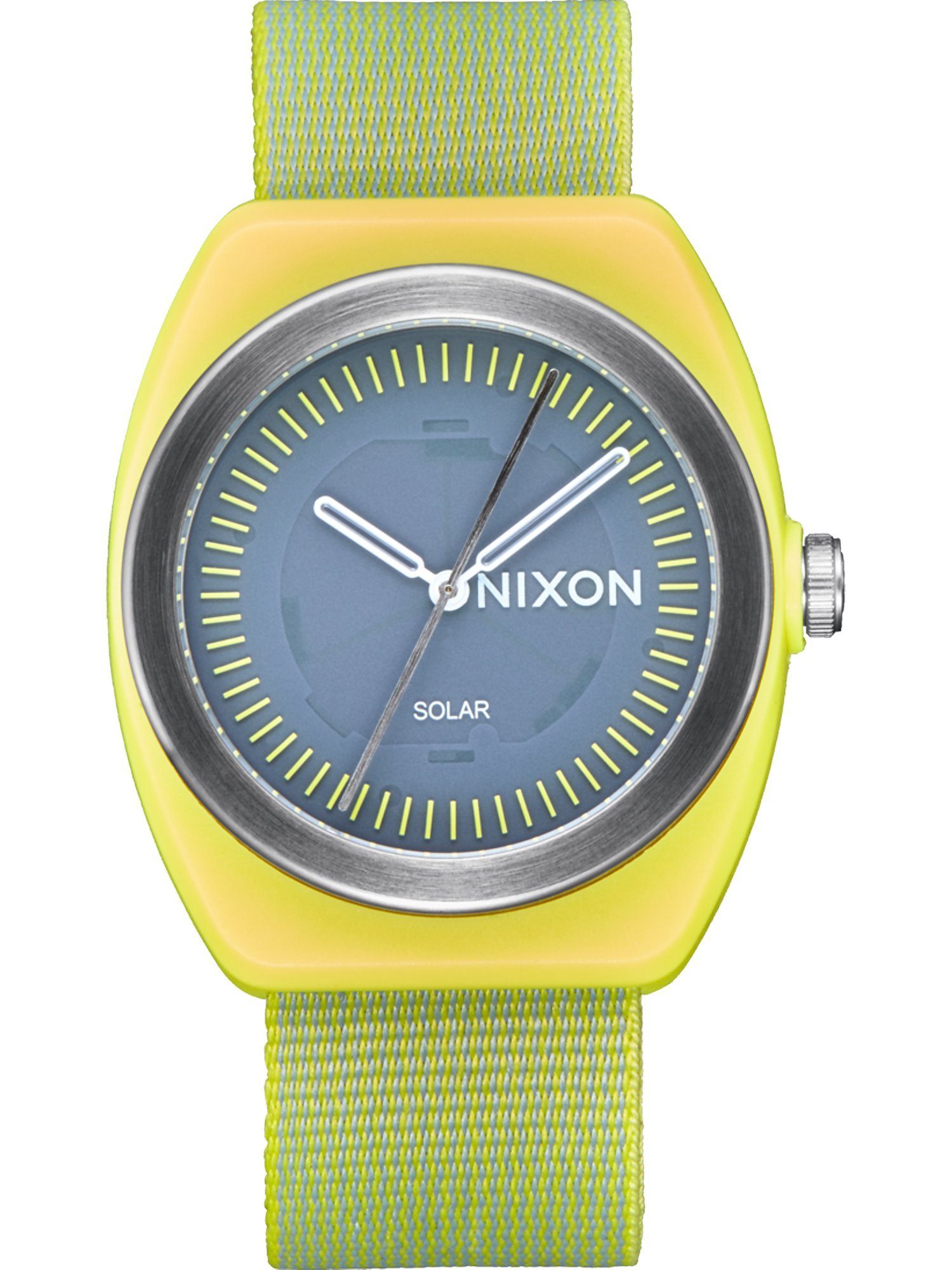 Nixon Quarzuhr Nixon Unisex-Uhren Analog Solar, Klassikuhr gelb
