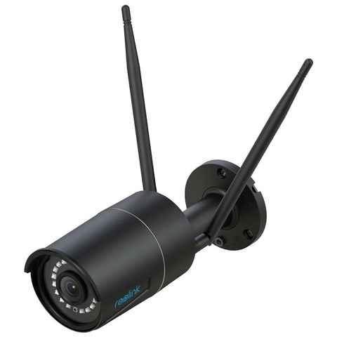 Reolink RLC-410W 4 MP IP Dualband-WLAN Überwachungskamera (Außenbereich, Innenbereich, 4 Megapixel Super HD Auflösung, Wettergeschützt IP66, Nachtsich bis zu 30 Meter)