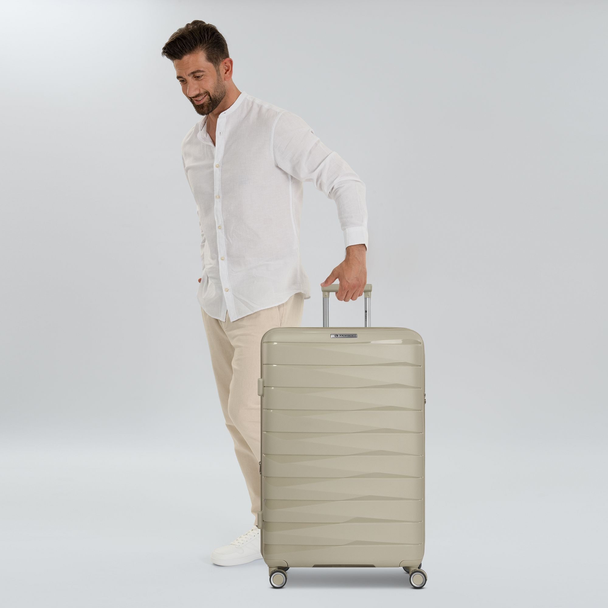 Franky Hartschalen-Trolley London, 4 Rollen, Polypropylen