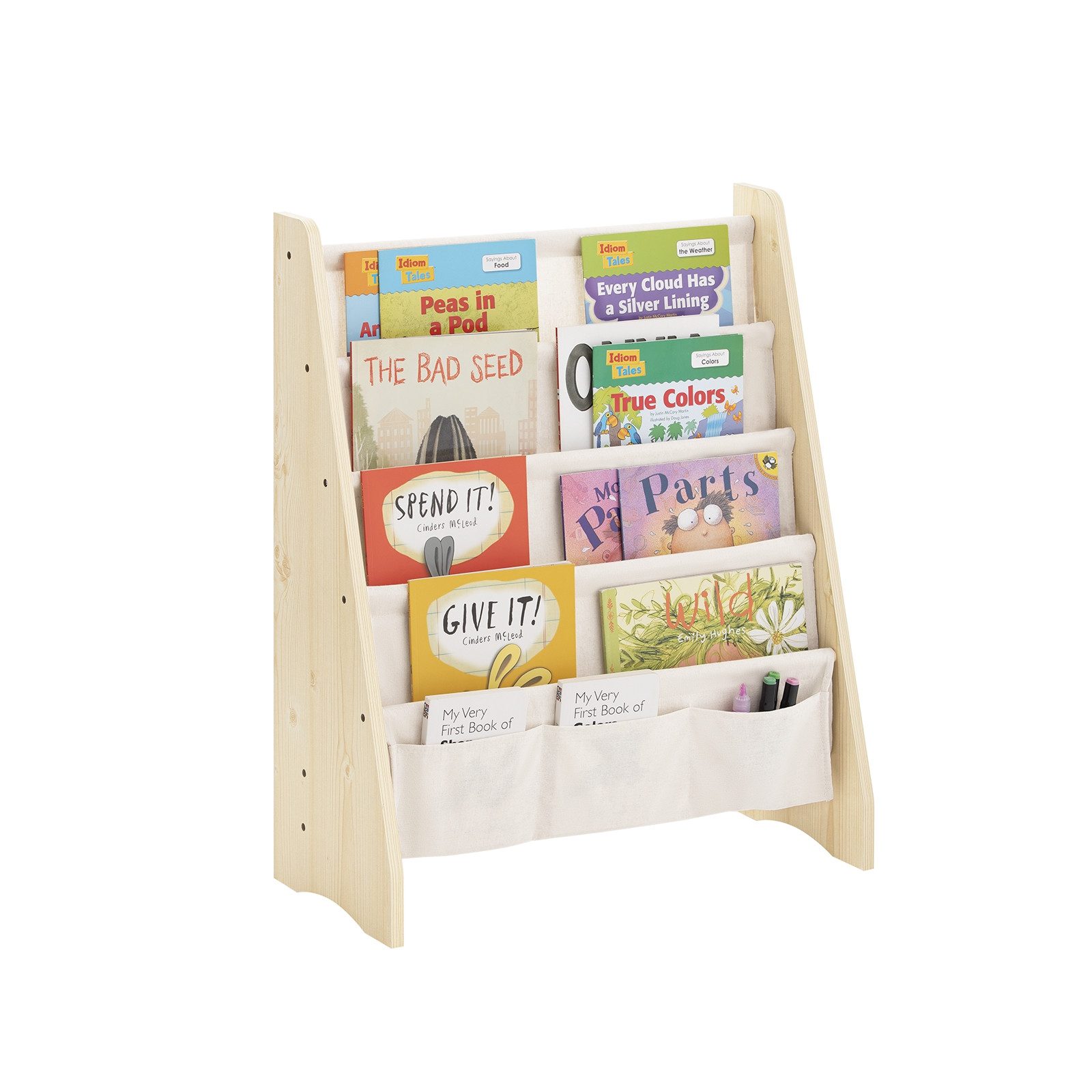 SoBuy Bücherregal KMB50, Kinder-Bücherregal Hängefächerregal mit günstig online kaufen