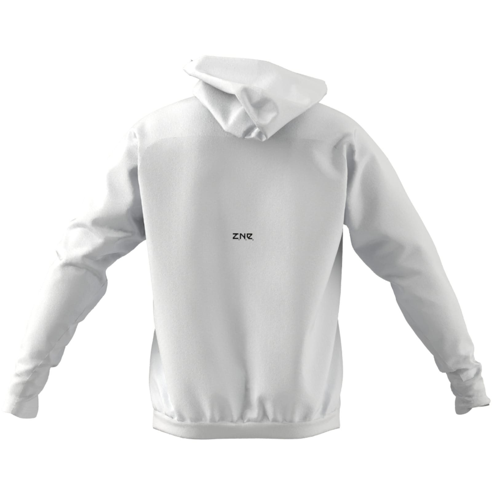 adidas Performance Trainingsjacke Z.N.E. Woven Zip-Hoodie weiss Damen