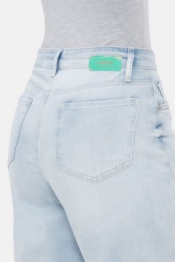 Recover Pants 7/8-Jeans Gianna mit diagonalem Verschluss