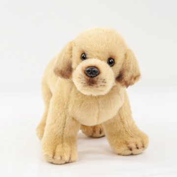 Teddys Rothenburg Kuscheltier Labrador 20 cm stehend blond Plüschhund Plüschgoldi