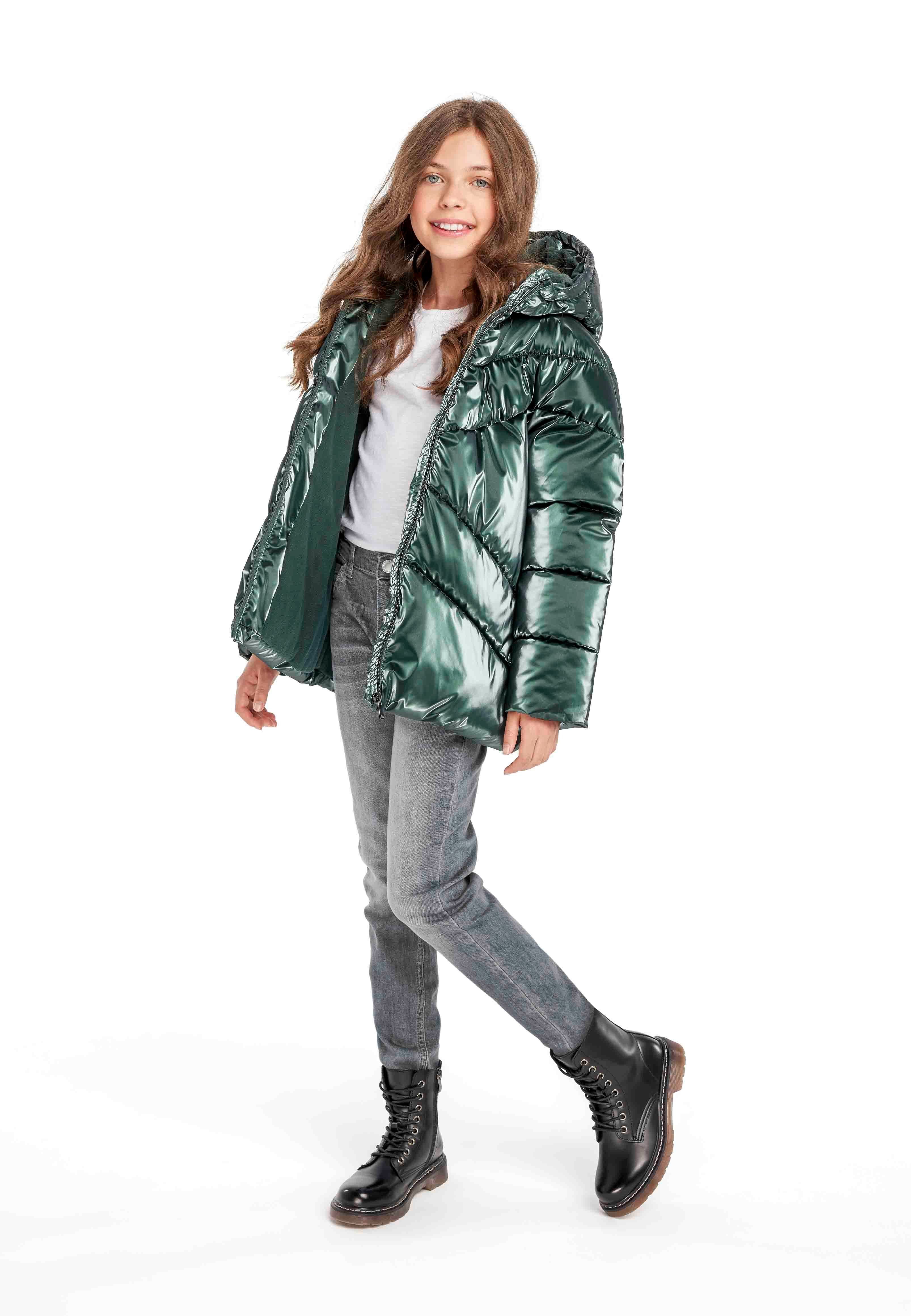MINOTI Winterjacke im Metallic-Look (2-14y) günstig online kaufen