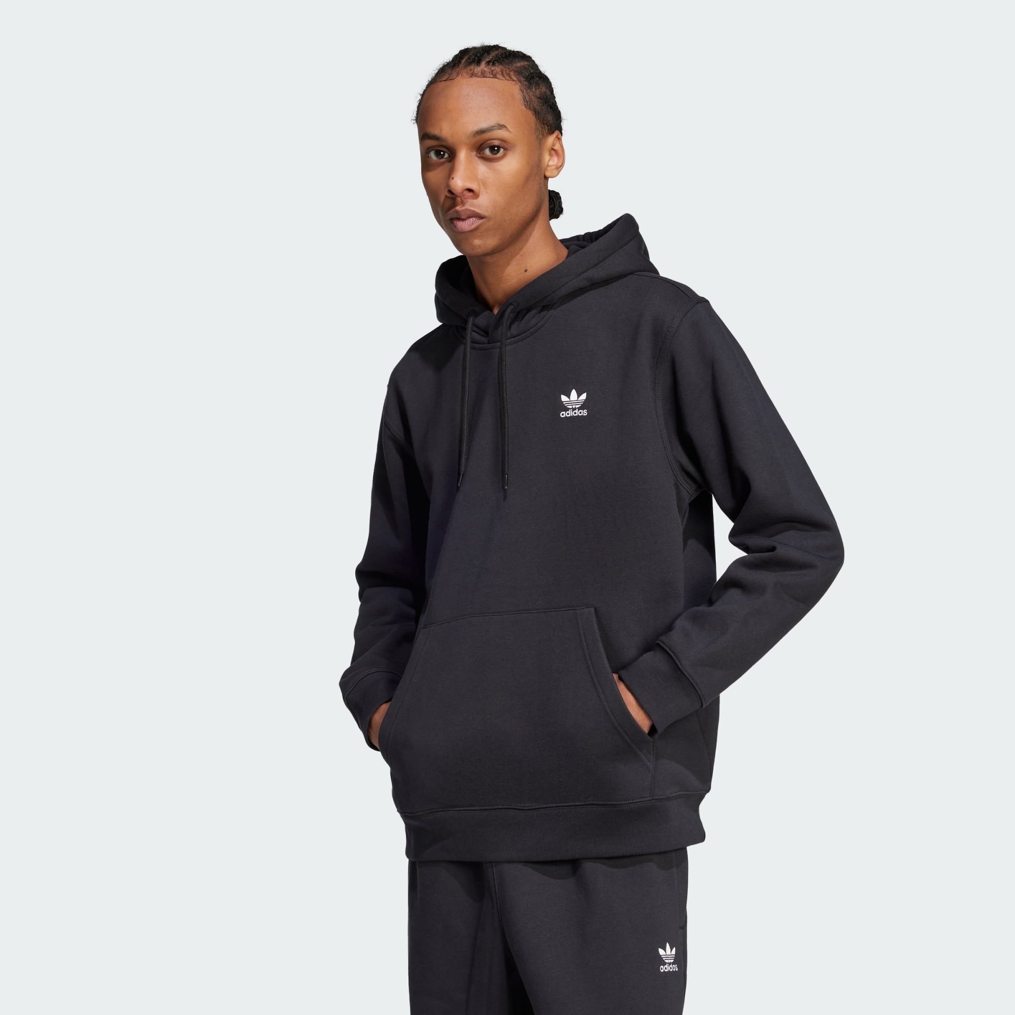 adidas Originals Hoodie TREFOIL ESSENTIALS HOODIE, LOCKER GESCHNITTEN (1-tlg)