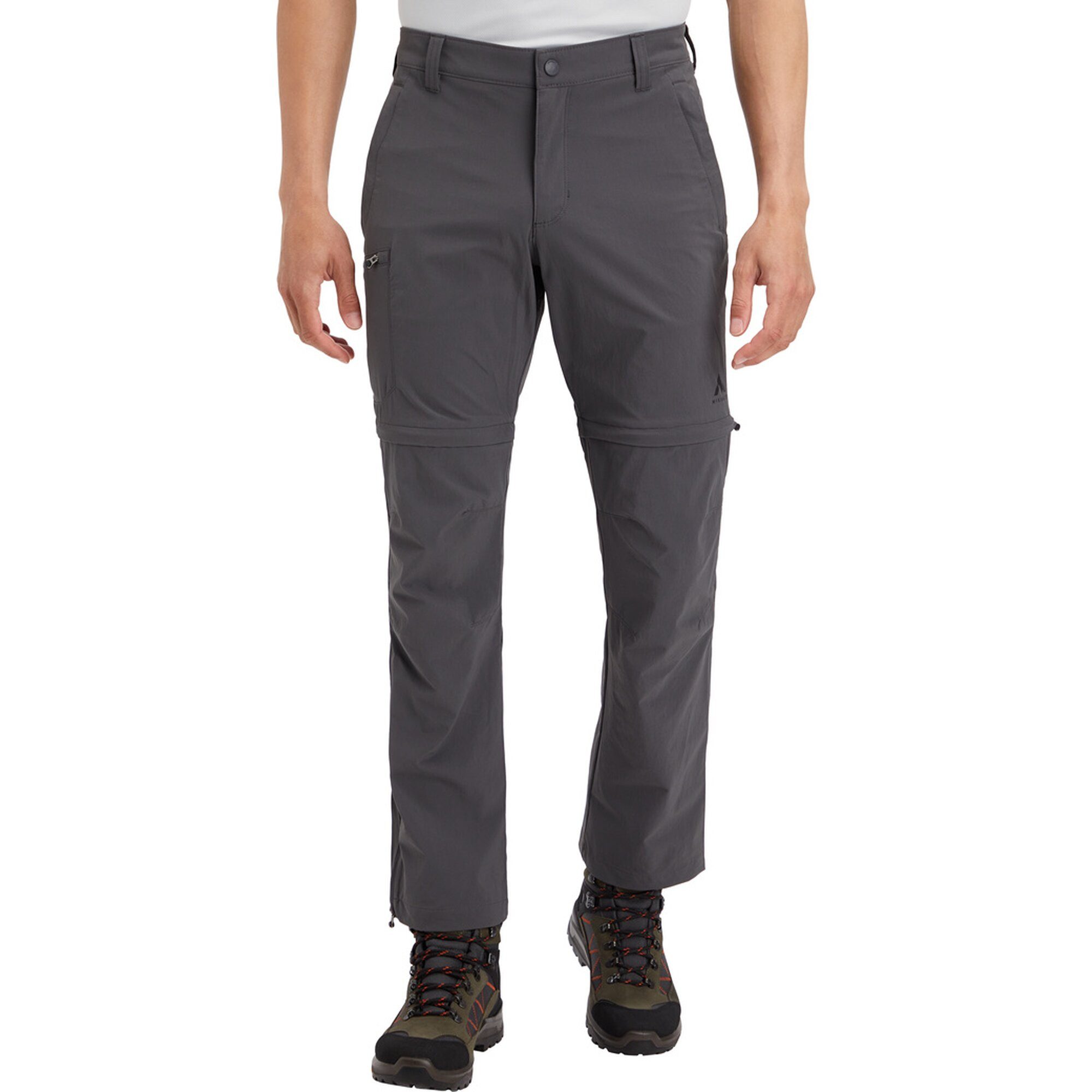 McKINLEY Outdoorhose He.-Abzipphose Malloy II M SHT ANTHRACITE