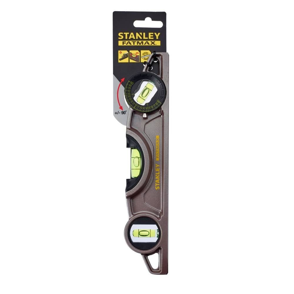 STANLEY Wasserwaage Wasserwaage Torpedo PRO Alu 25cm 0-43-609