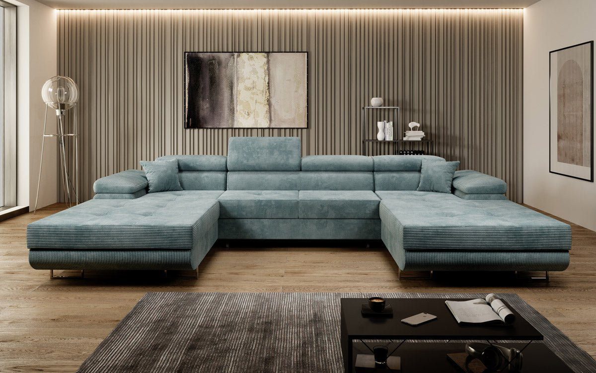 Luxusbetten24 Schlafsofa Designer Sofa Calvera U günstig online kaufen