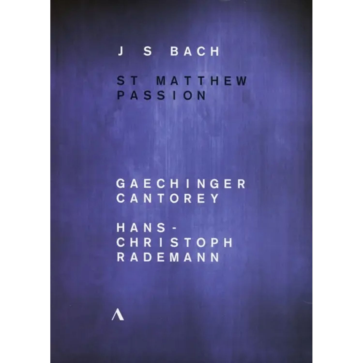 DVD Matthäus-Passion BWV 244 (Ballettaufführung aus Ludwigsburg)