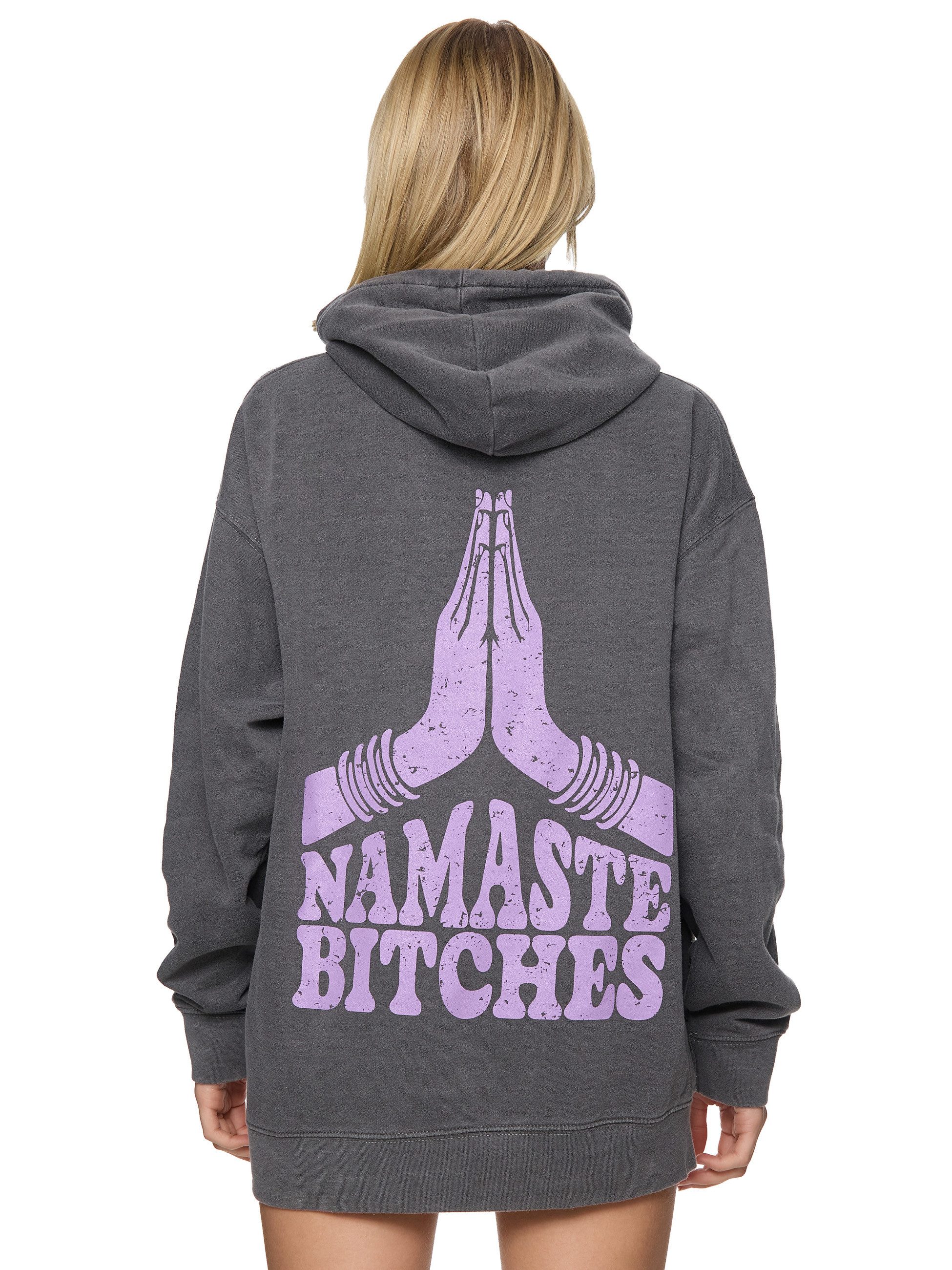 Worldclassca Hoodie Worldclassca Oversized Hoodie NAMASTE Kapuzenpullover S günstig online kaufen