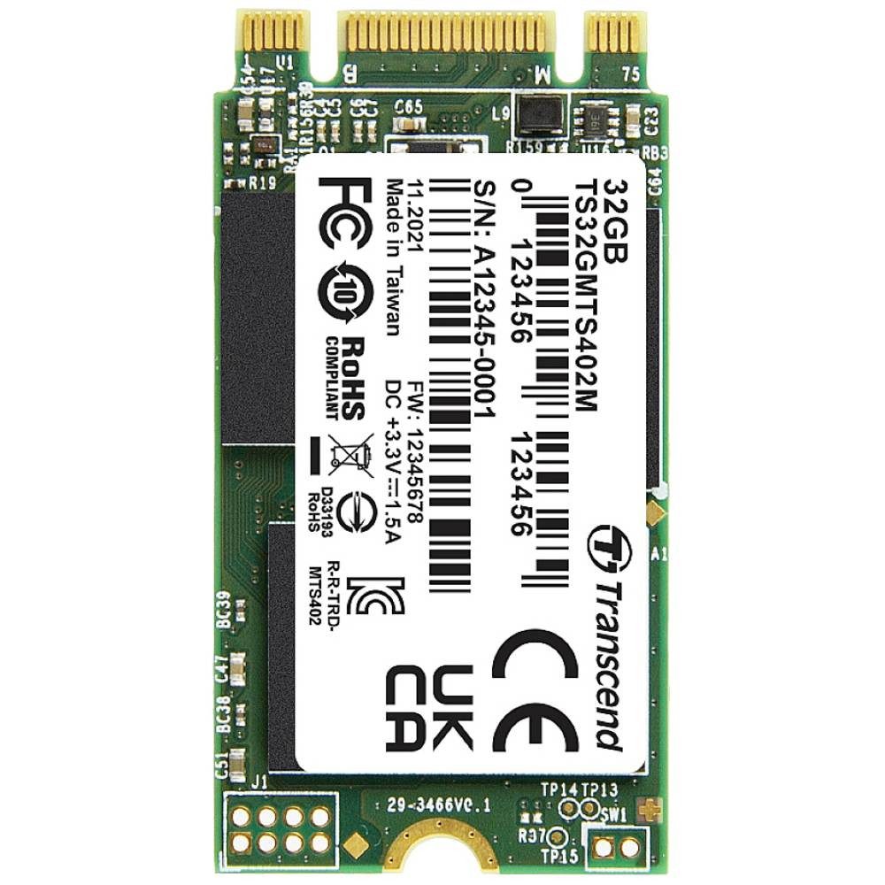 Transcend SATA III M.2 SSDs MTS402M TS32GMTS402M SSHD-Hybrid-Festplatte