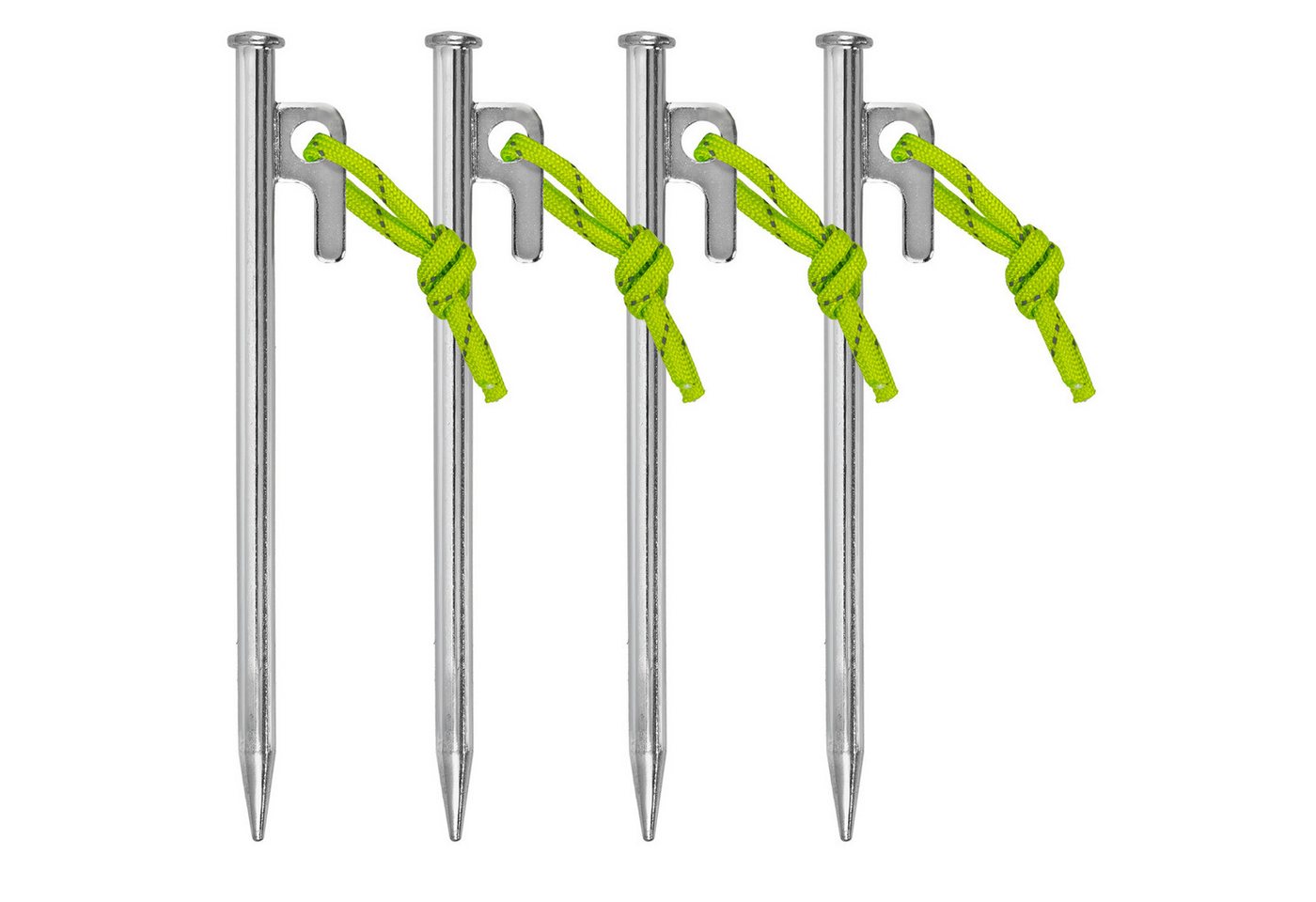 Moritz Zelthering Zelthering 4 Stk. 20 cm mit P-Haken, (4-St)