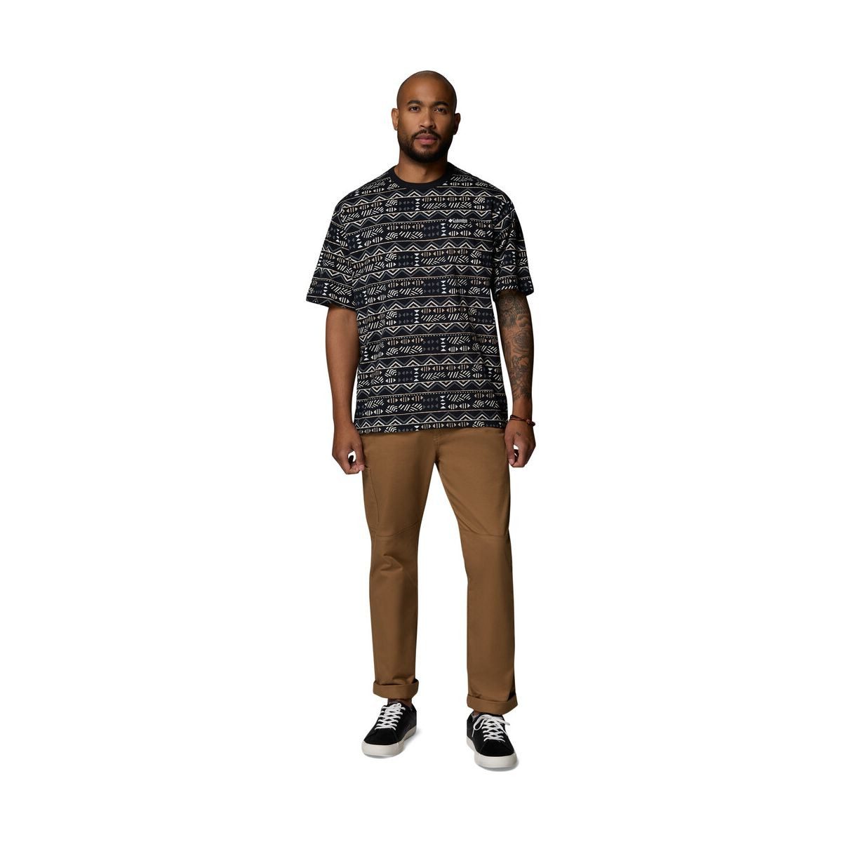 Columbia Kurzarmshirt CSC Heavyweight Printed Tee Lässiges, stylisches T-Shirt mit UV-Schutz für Komfort und Sicherheit