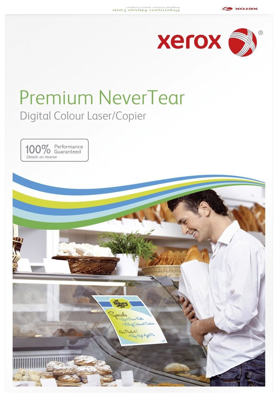 Xerox Druckerpapier xerox Laserfolien Premium NeverTear 003R98091 matt A4 100 Blatt