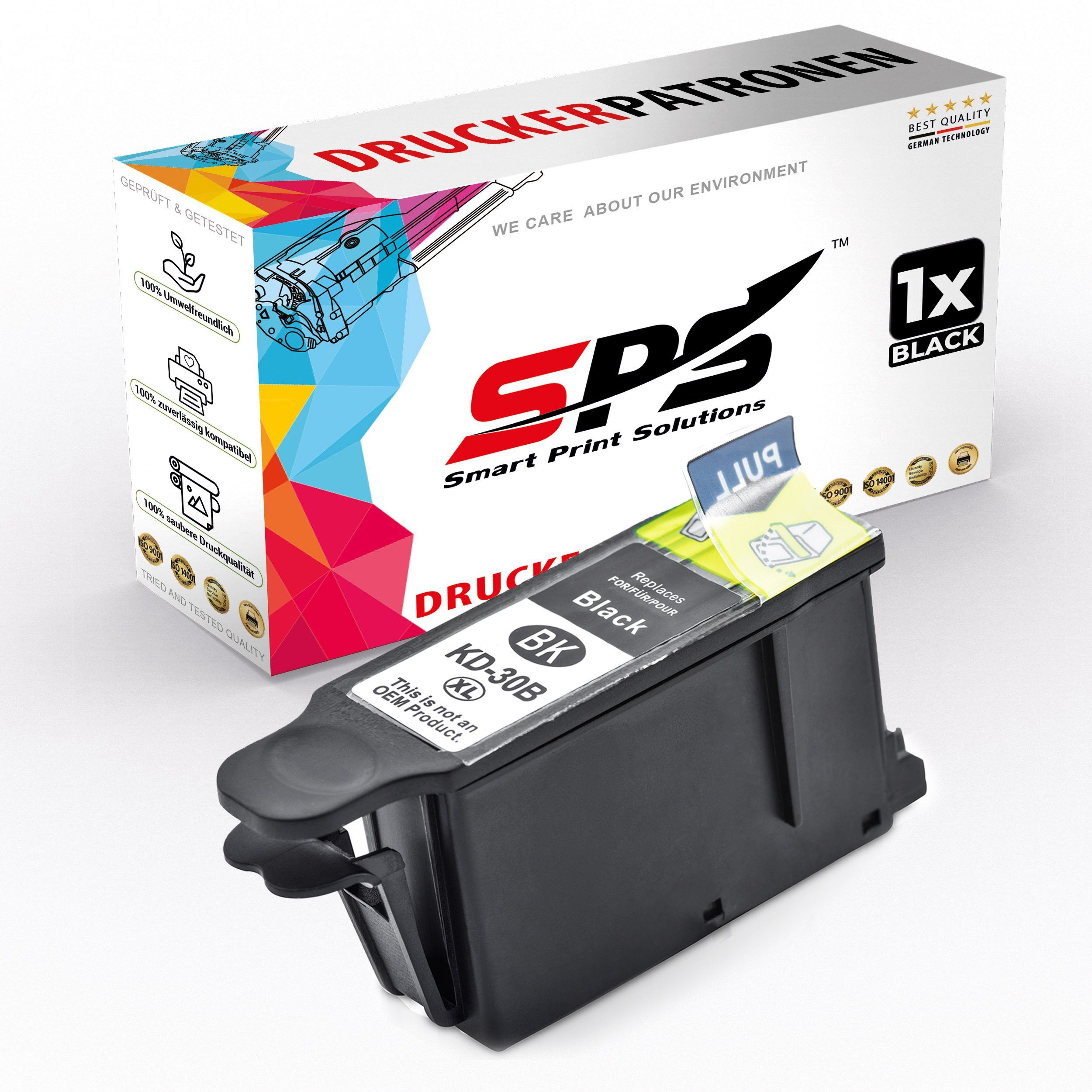 SPS Kompatibel für Diconix ESP 1er 30XL Nachfülltinte (für 3952363 x) Pack, Kodak, S 3.2