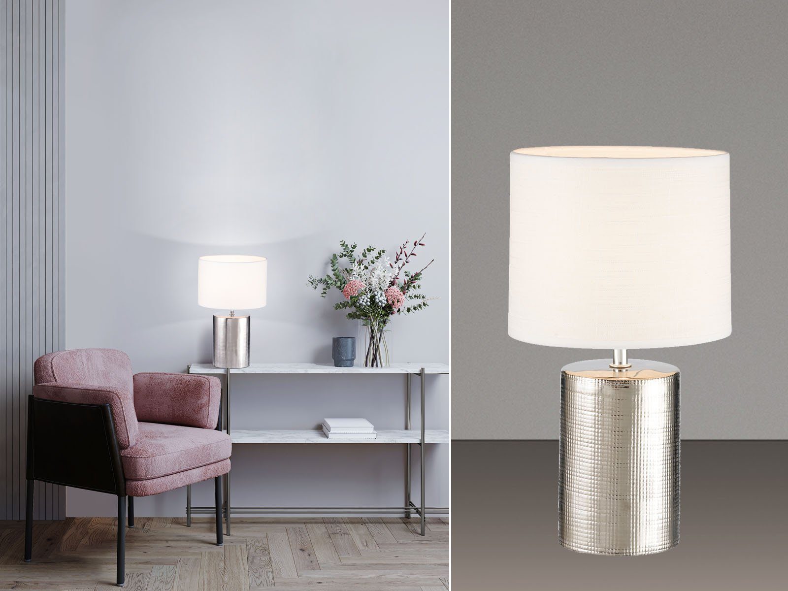 FISCHER & HONSEL LED Nachttischlampe, LED günstig online kaufen