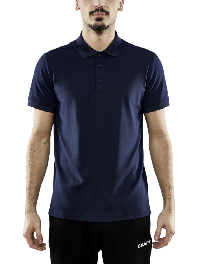 Craft Poloshirt CORE Blend (hoher Tragekomfort) navyblau Herren