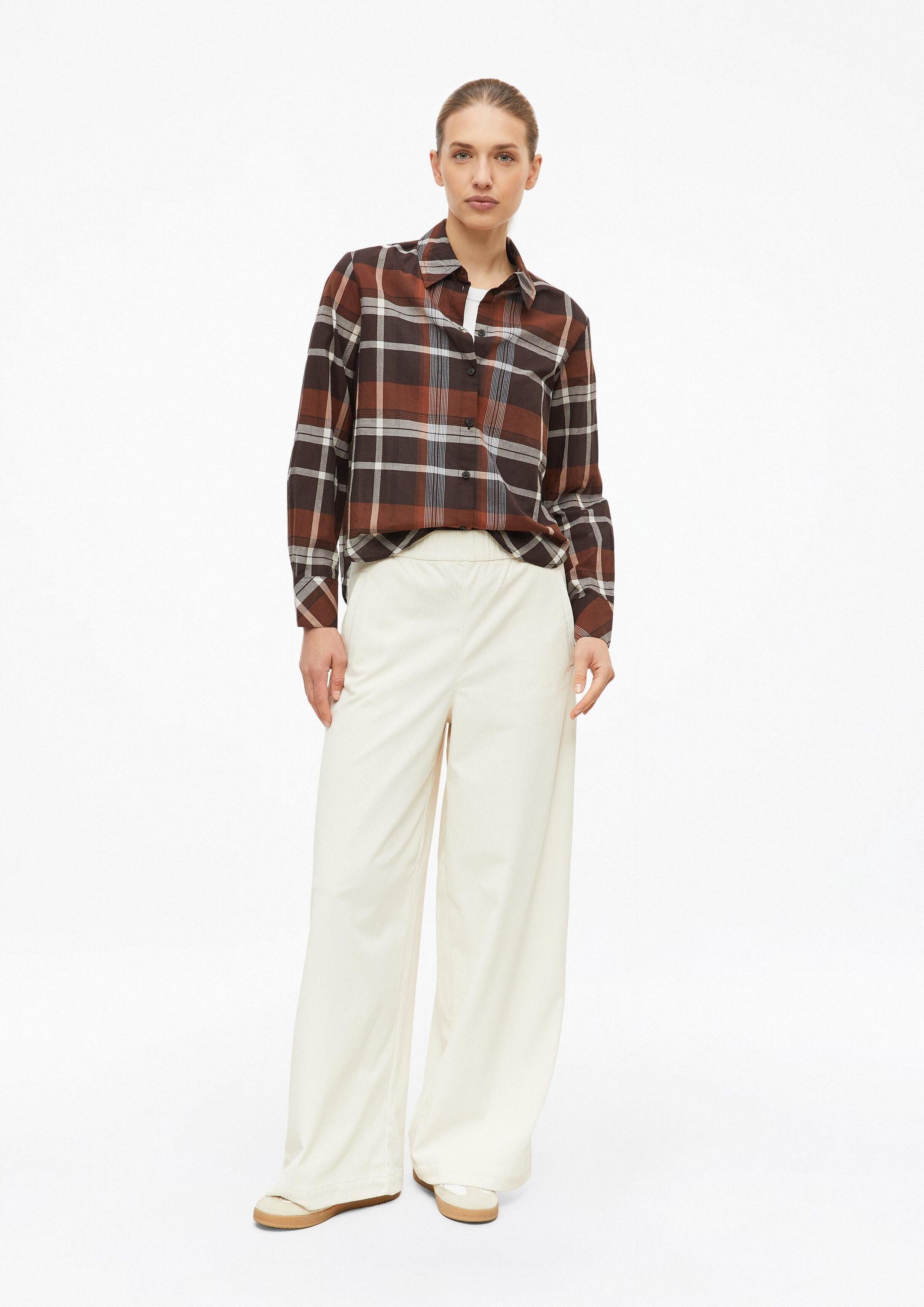 s.Oliver Chinos Hose Weiche Cordhose mit Barrel Leg