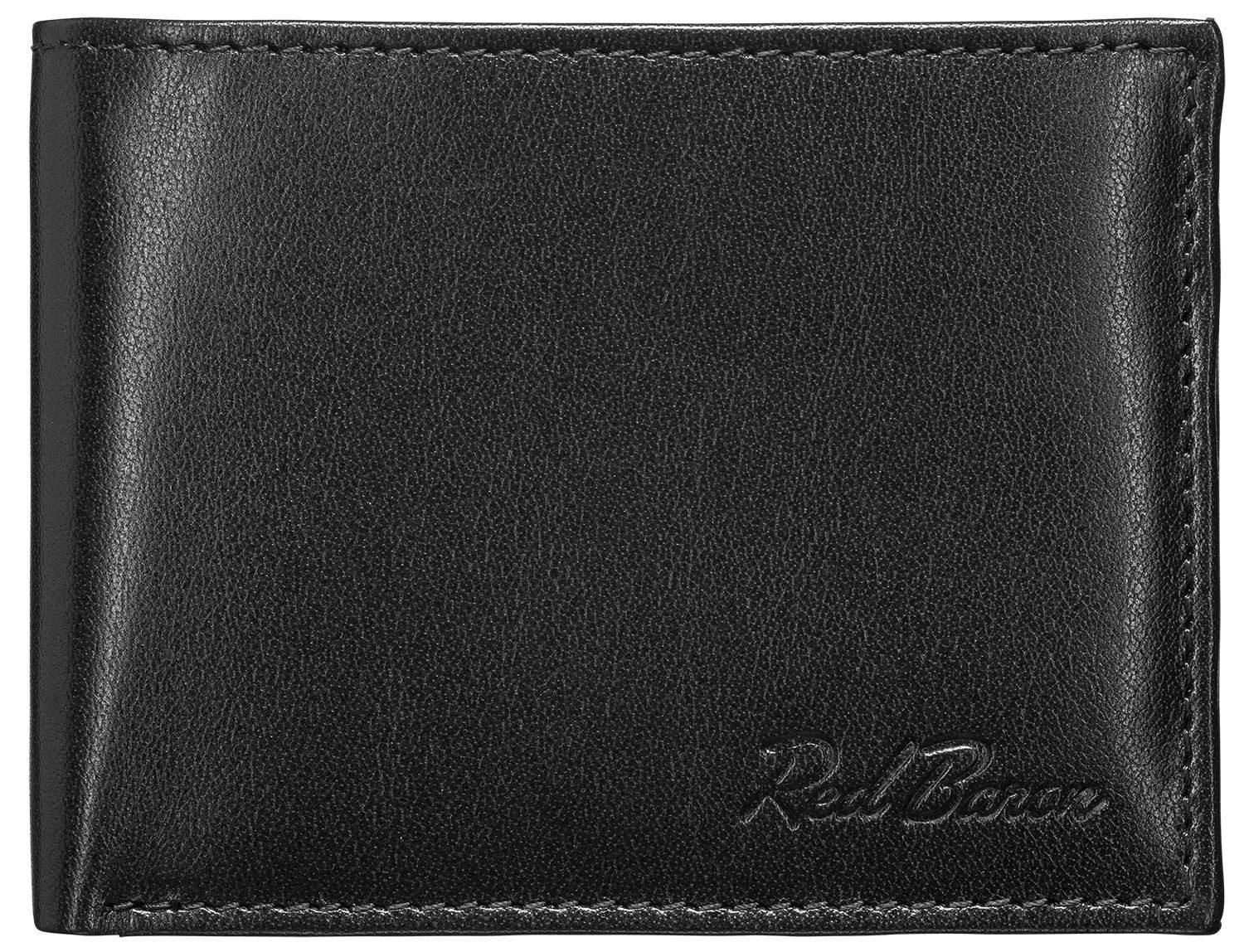 Red Baron Geldbörse Geldbeutel Leder Schwarz günstig online kaufen