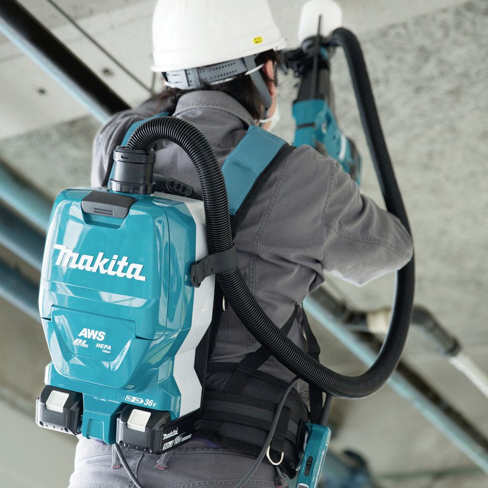 Makita Handstaubsauger Makita DVC265ZXU Akku-Rucksackstaubsauger