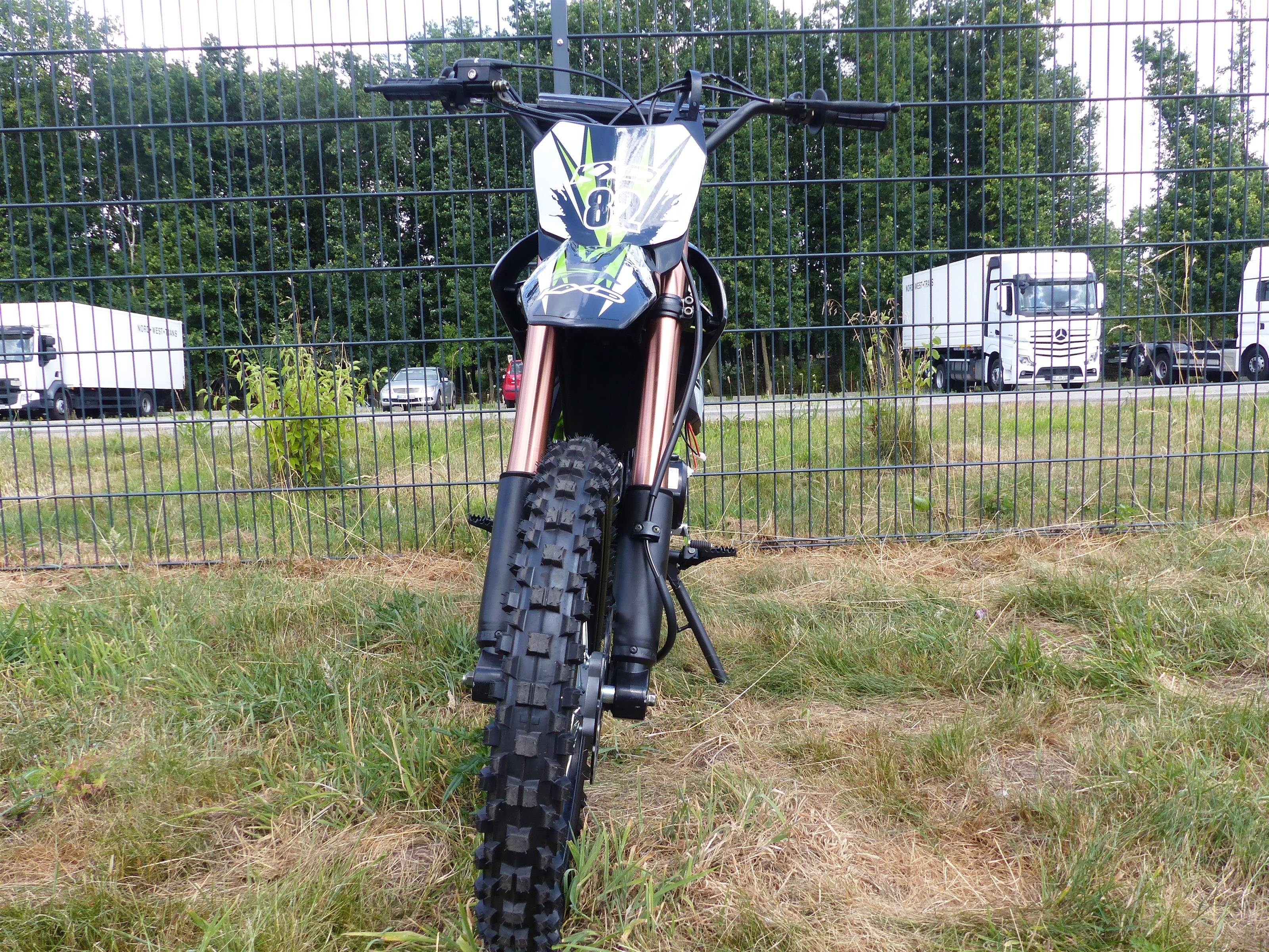 RV-Parts mountain bike 125ccm dirt bike cross bike pocket bike KXD 609 4 stroke 4 gear electric start, 4 gear