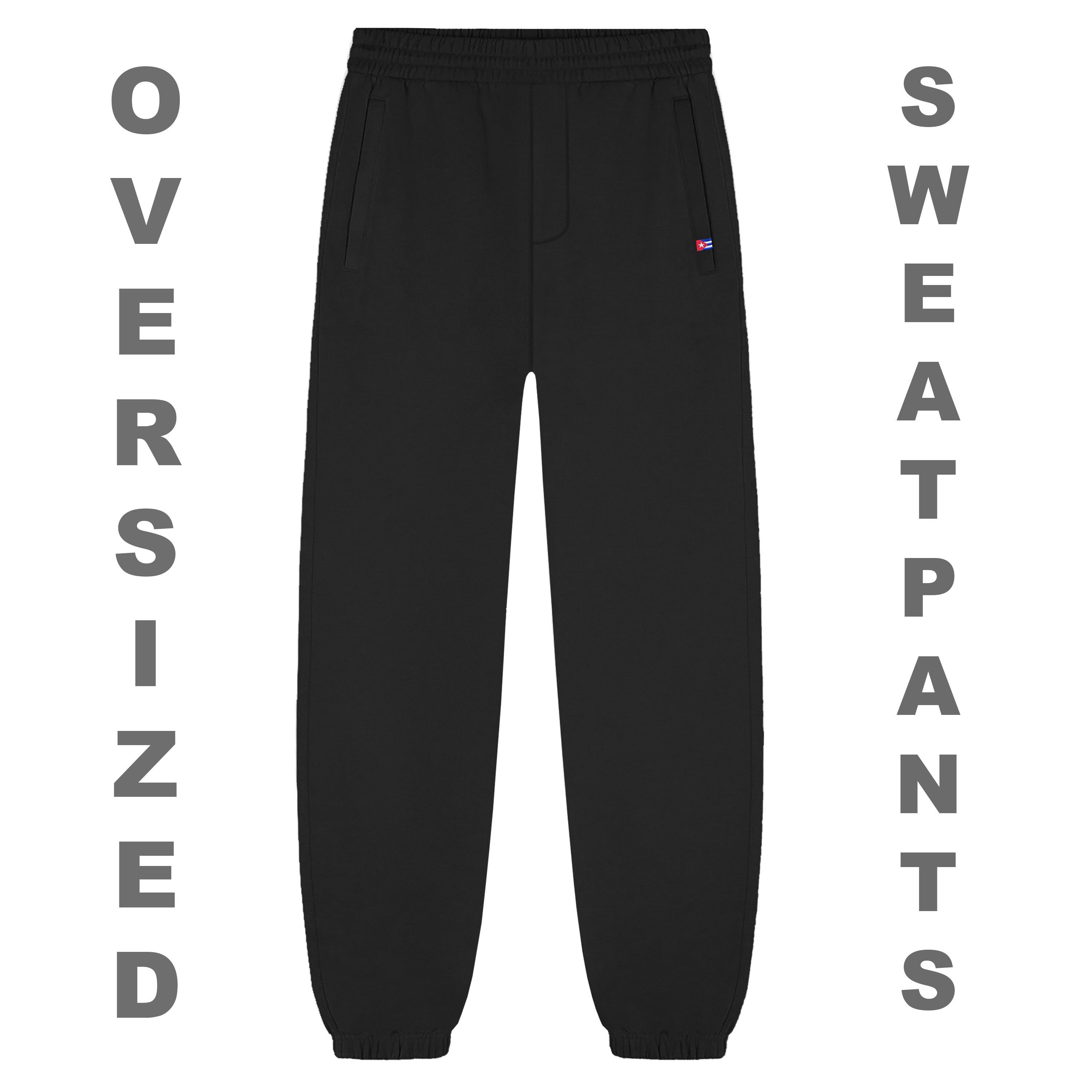 Jogginghose Caonao Herren Baggy Pant Hose Freizeit Loose Fit Sweat mit Bündchen