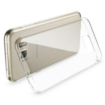 Nalia Smartphone-Hülle Samsung Galaxy S7 Edge, Klare Silikon Hülle / Extrem Transparent / Vergilbungsfrei / Stoßfest / Kratzfest / Durchsichtige Dünne Schutzhülle / Clear Phone Case / Soft Cover / Anti-Gelb / Flexibel / Handy-Schale Etui Bumper Phone Backcover Handycase Handycover