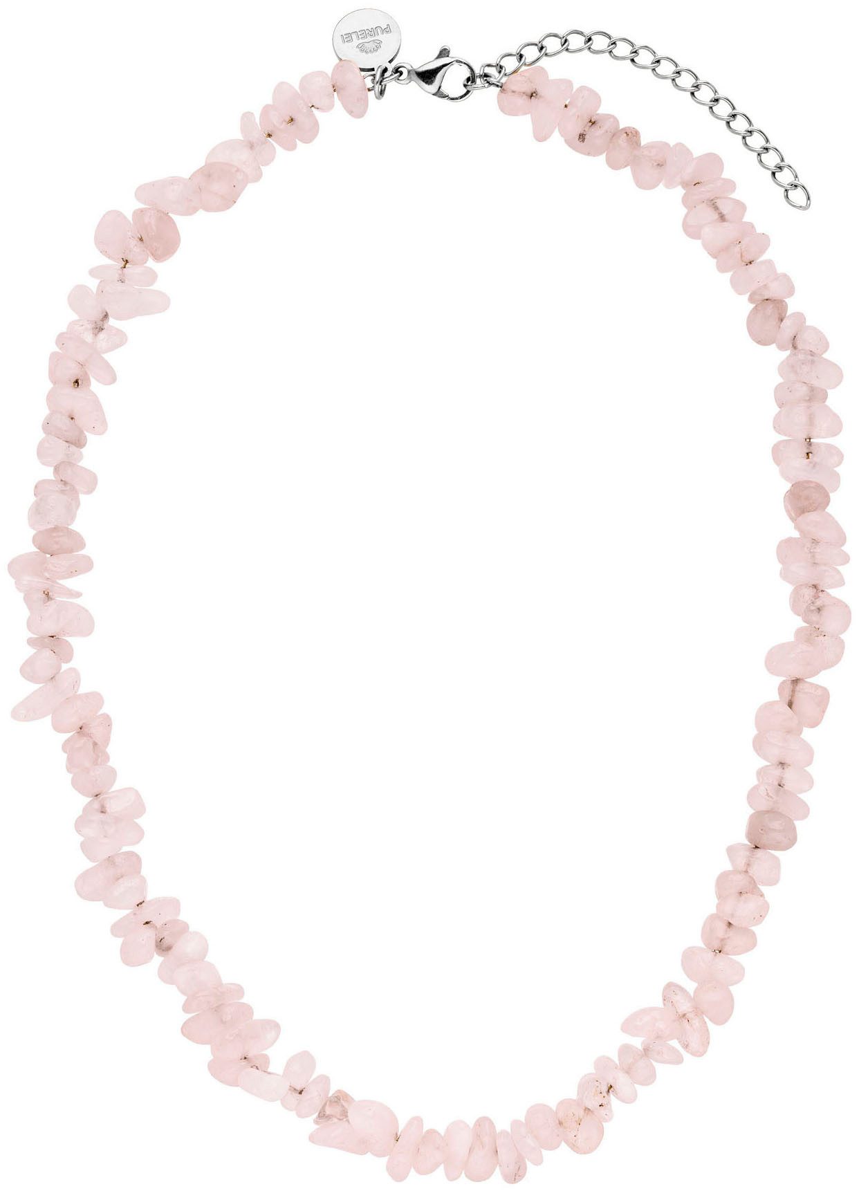 Purelei Perlenkette Schmuck Geschenk Rose Quarz, günstig online kaufen