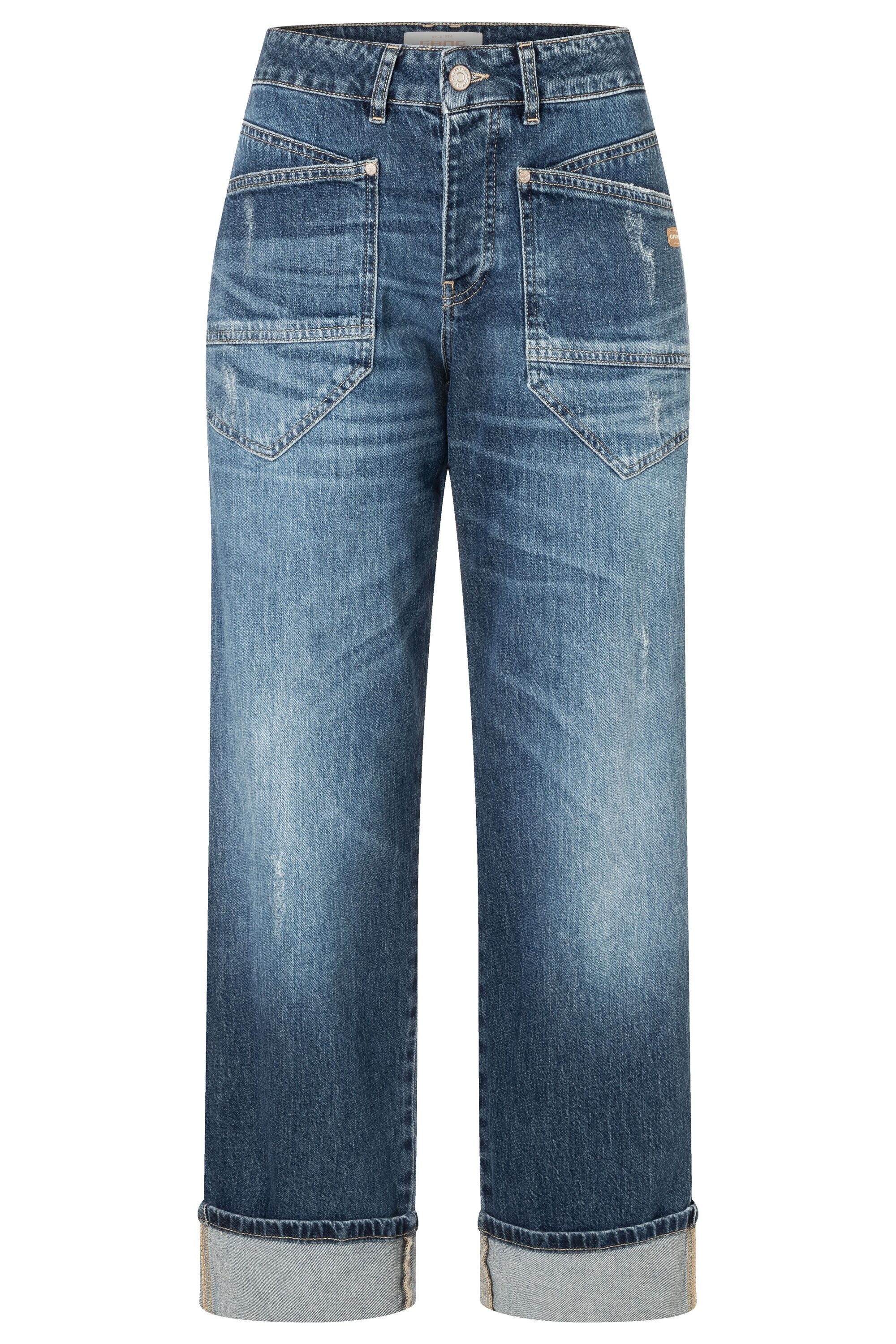 GANG 7/8-Jeans 94ROBERTA mit aufgesetzten Taschen