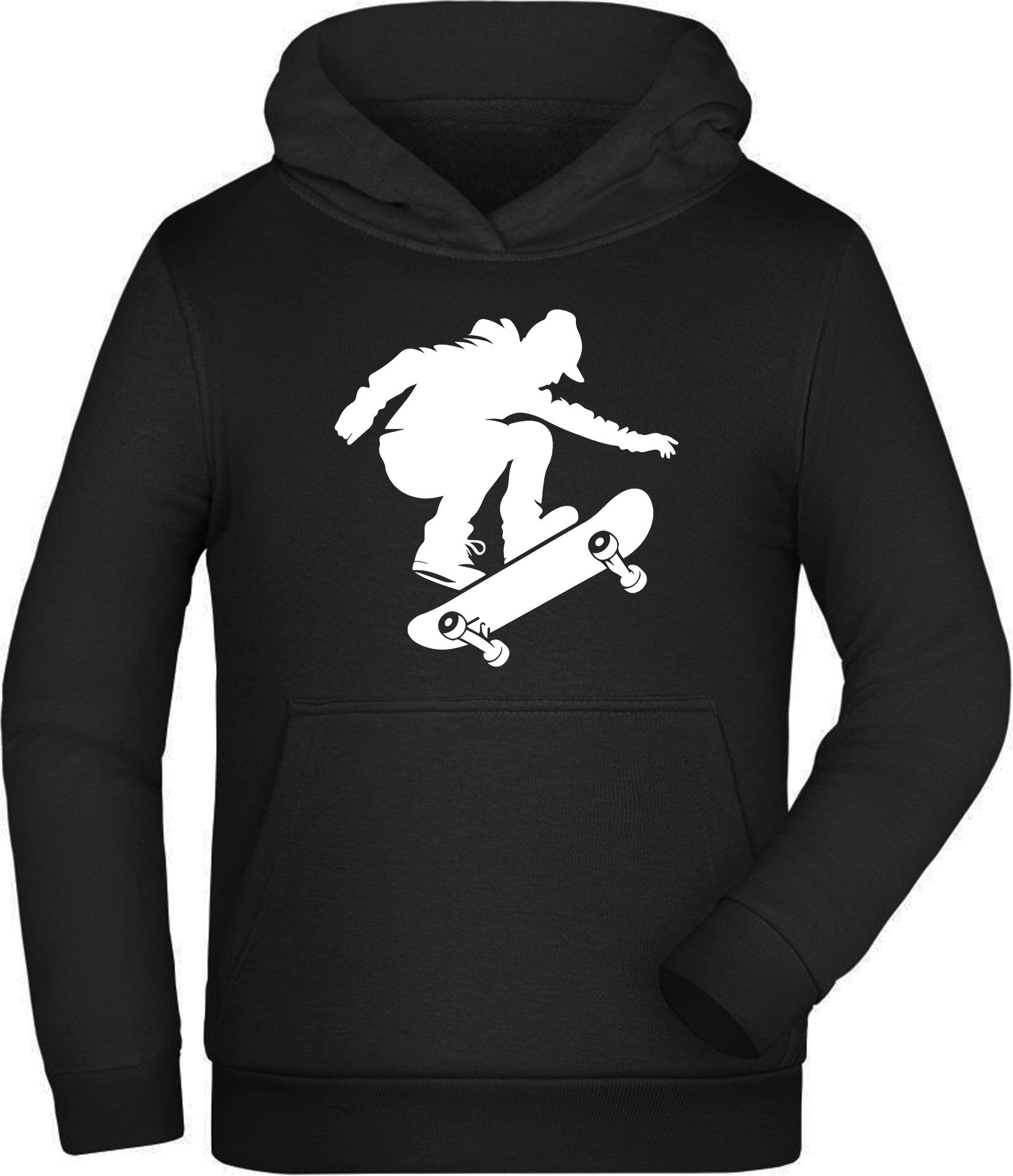 Hoodie Kinder Skater Kapuzen Pulli jump