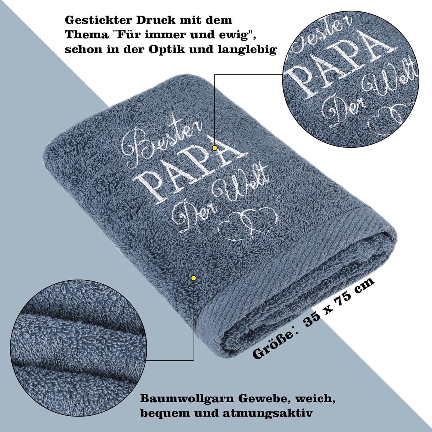 LuxusKollektion Badaccessoire-Set Handtuch 35x75cm Geschenk Geburtstag Mama günstig online kaufen
