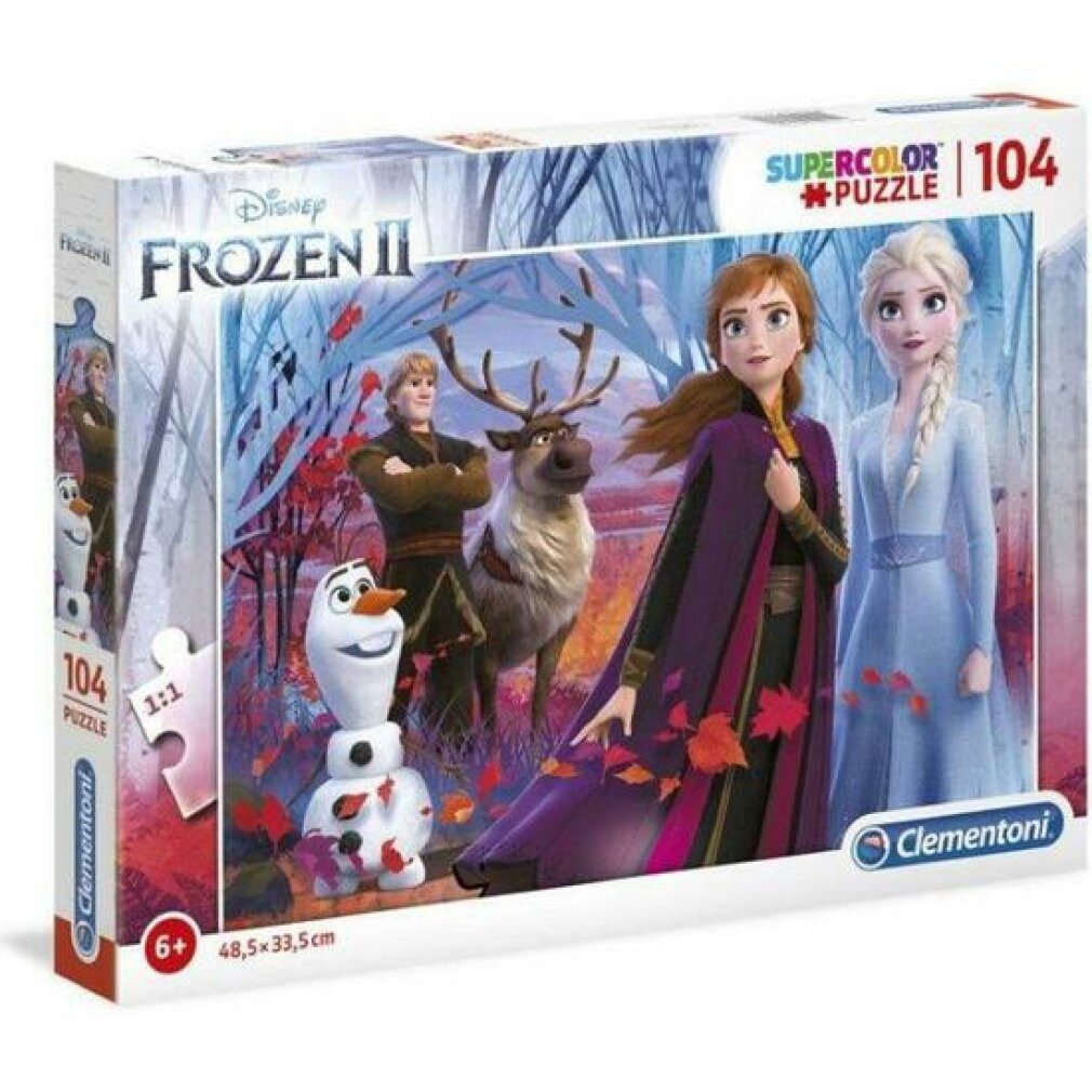 Clementoni® Puzzle Clementoni Frozen 2 Puzzle 104teile, Puzzleteile günstig online kaufen