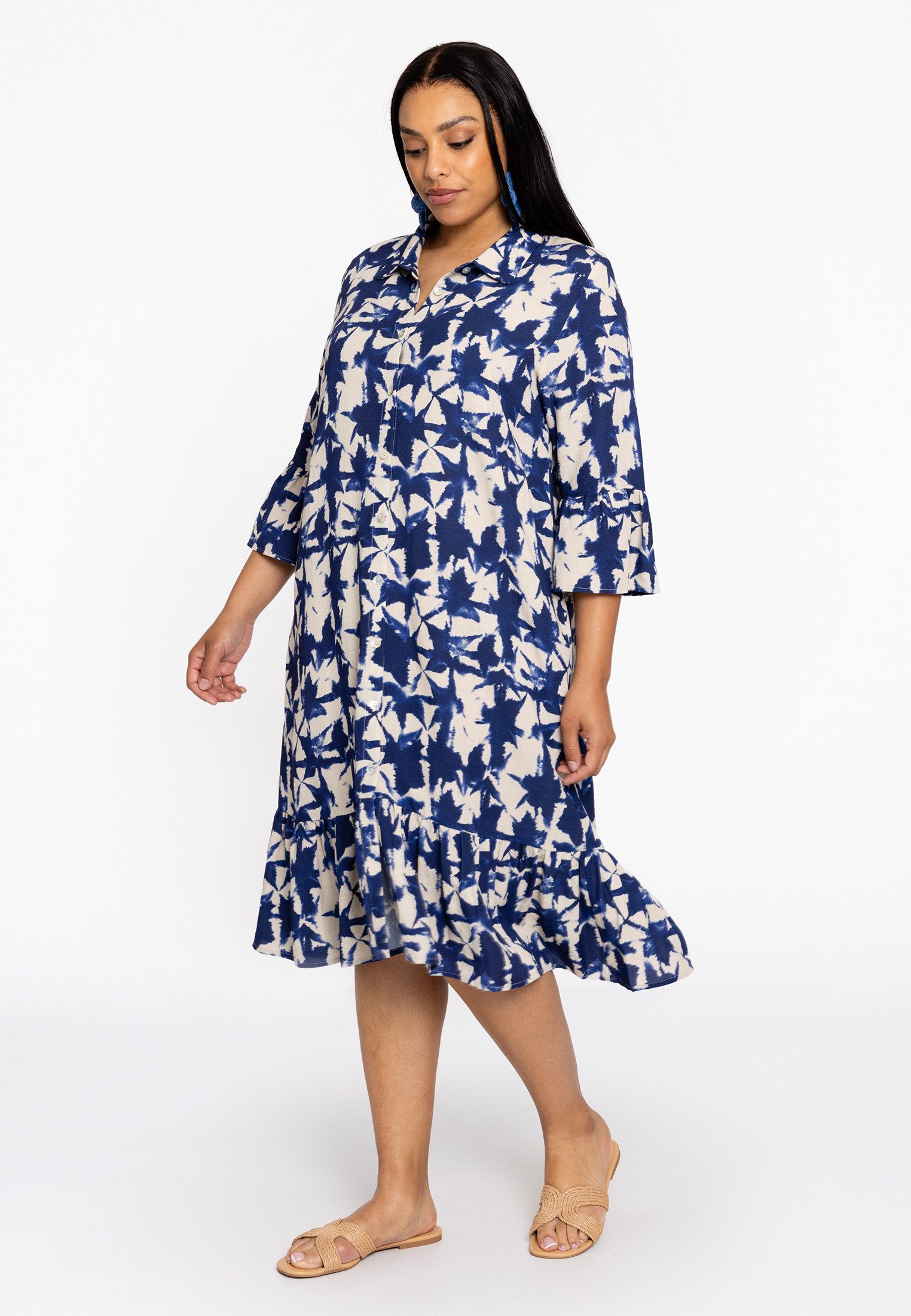 YOEK A-Linien-Kleid Damen Kleid Große Größen günstig online kaufen