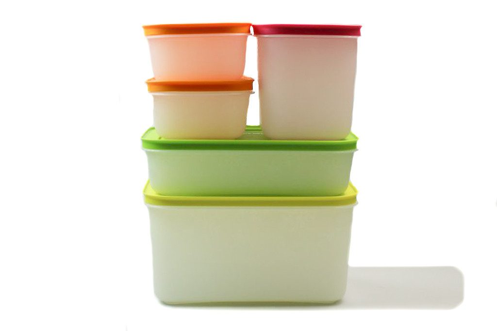 TUPPERWARE Vorratsdose Gefrier-Behälter farbig
